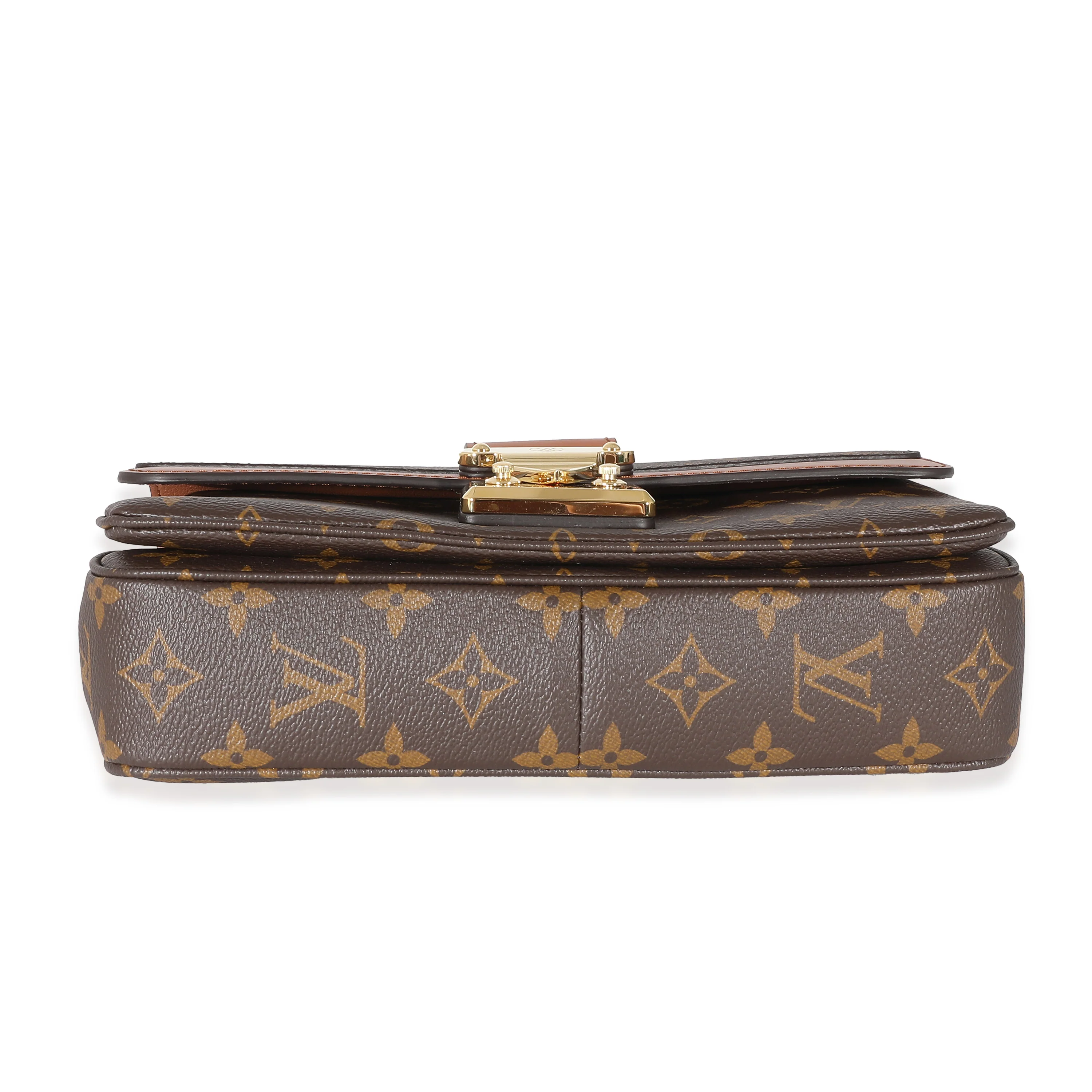 Louis Vuitton Caramel Monogram Canvas Marceau - Image 5