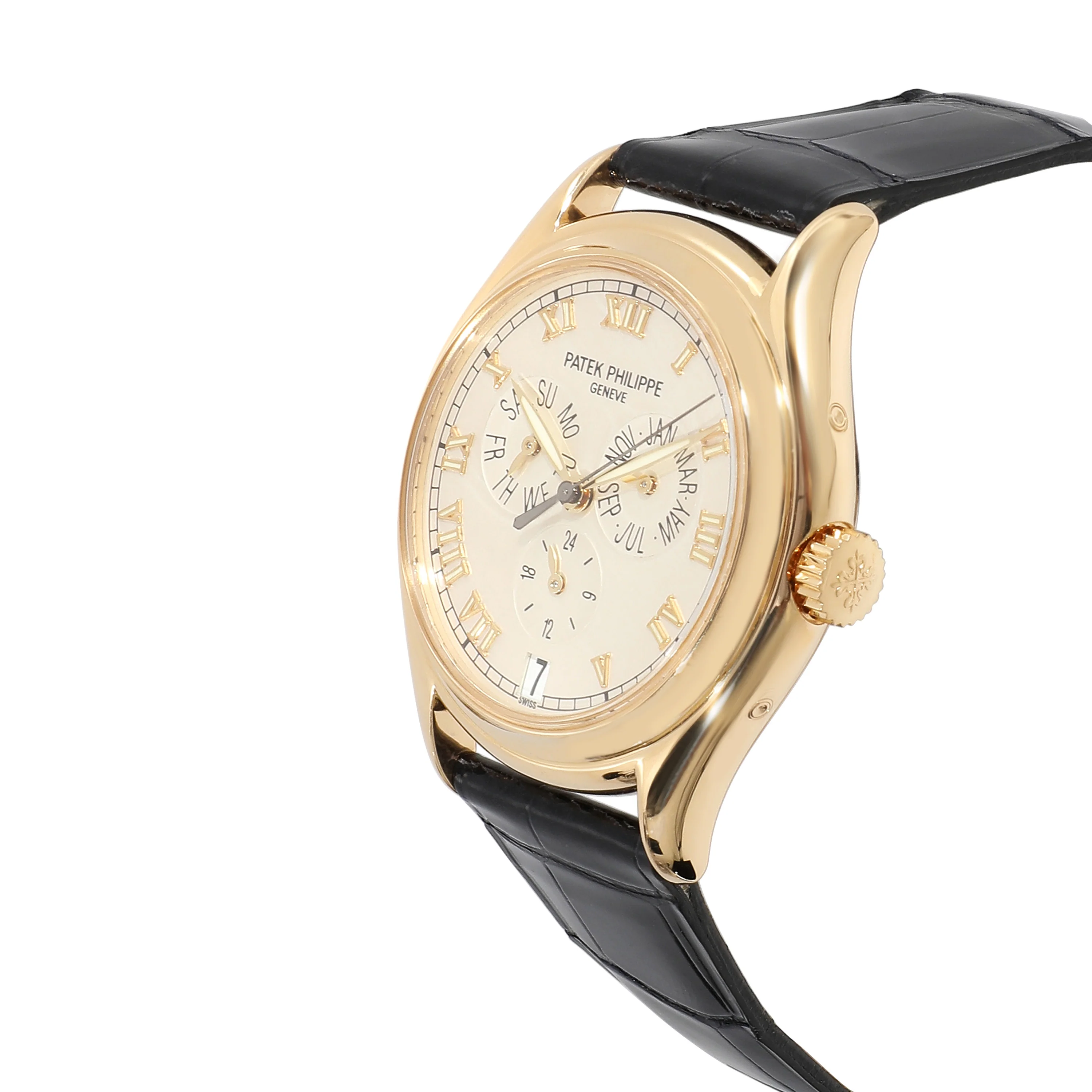 Patek Philippe Annual Calendar 5035/0005 Mens Watch in 18k Yellow Gold - Image 3