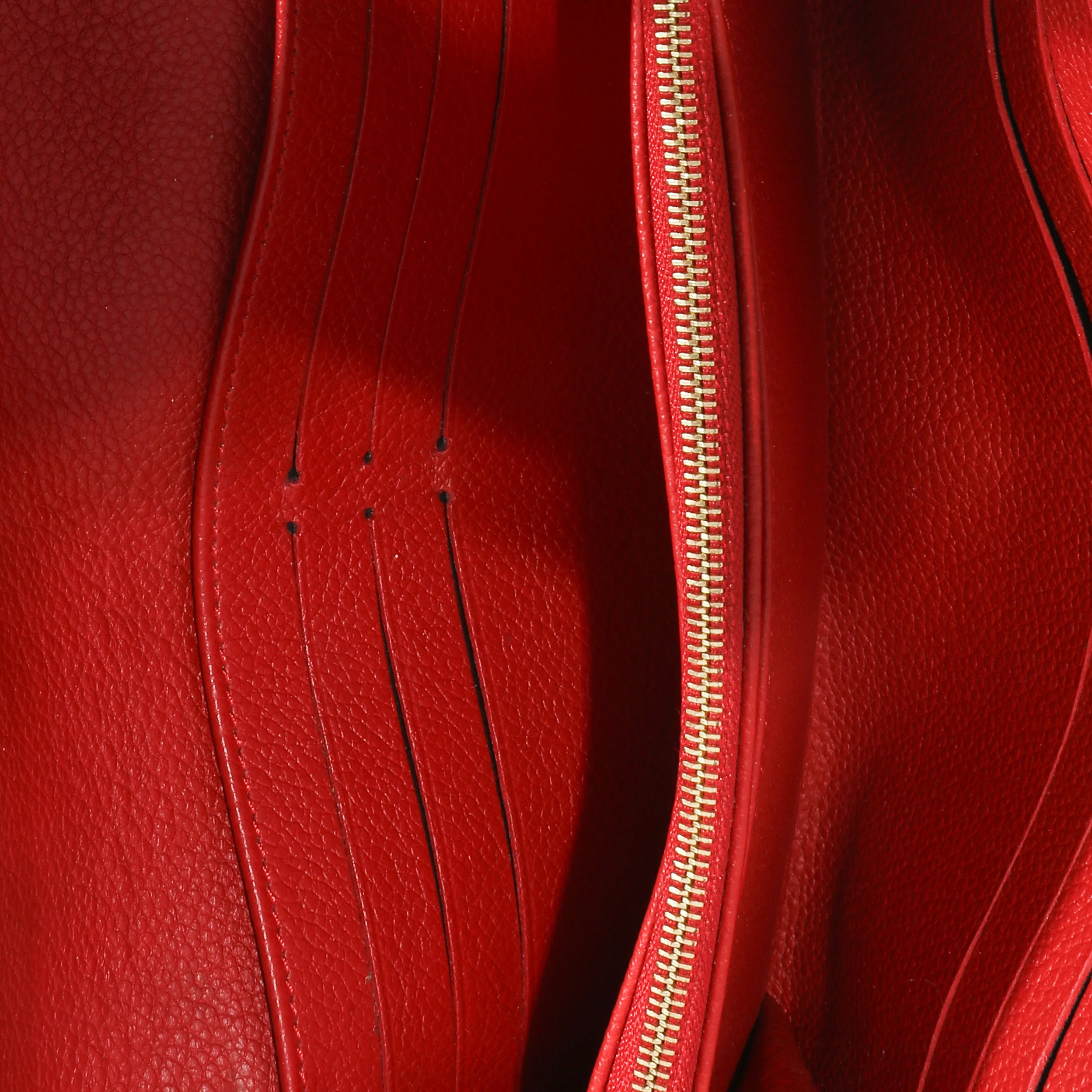 Louis Vuitton Cerise Monogram Empreinte Sarah Wallet - Image 7