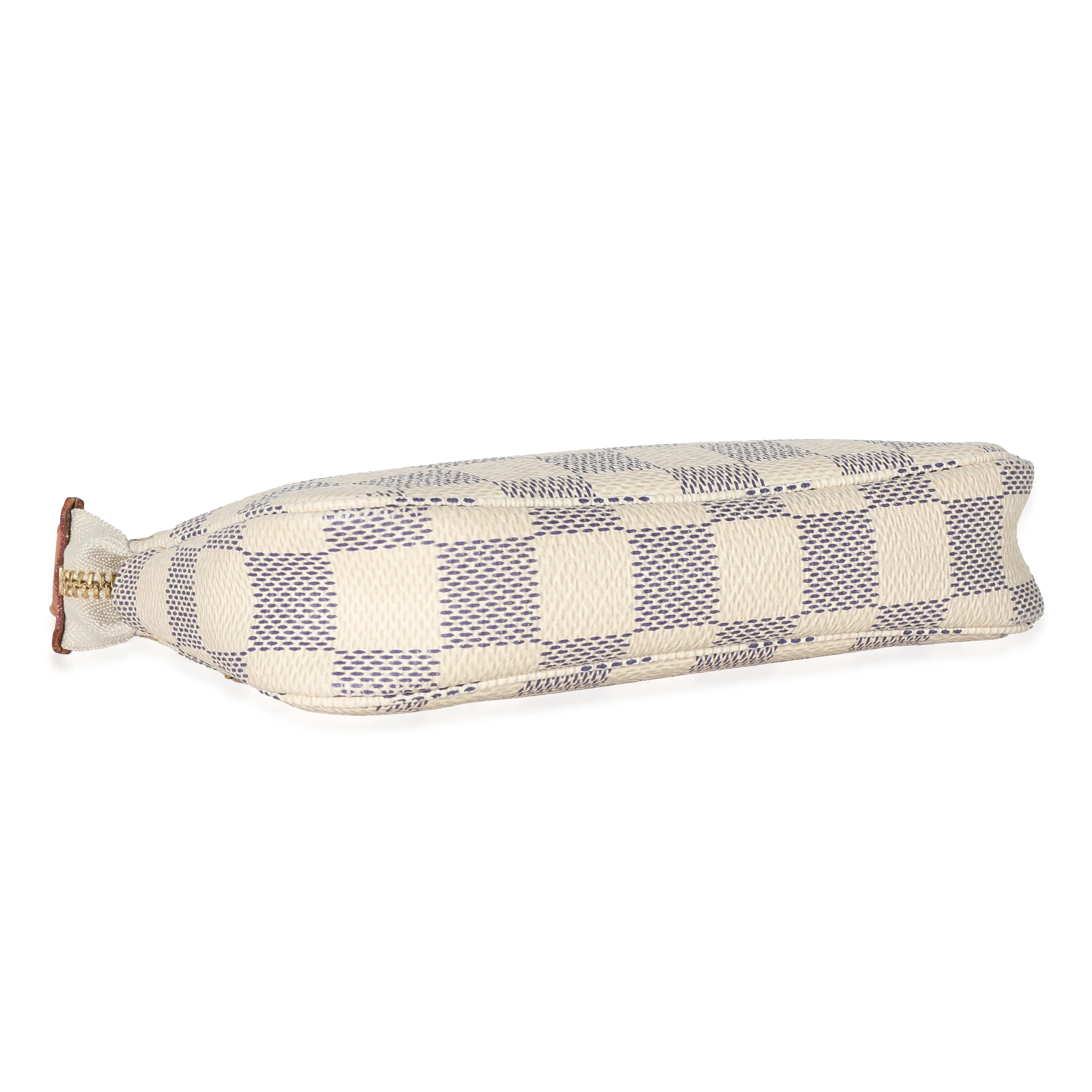 Louis Vuitton Damier Azur Canvas Mini Pochette Accessoires - Image 4