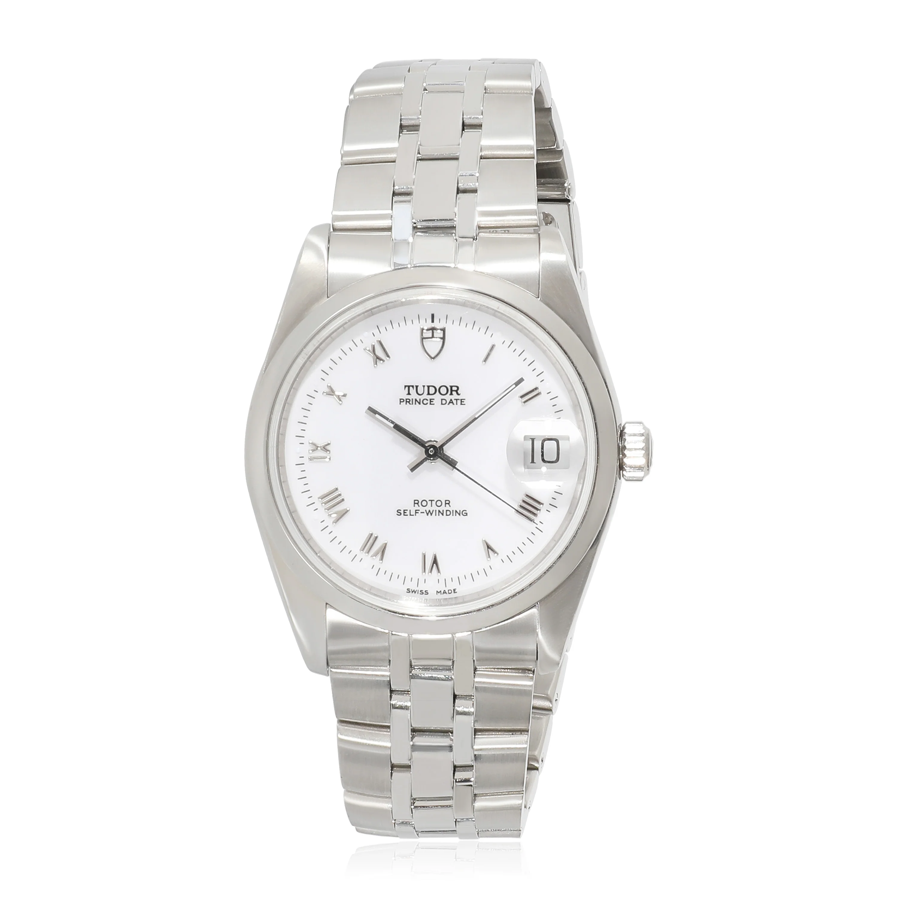Tudor Prince Date 74000N Unisex Watch in  Stainless Steel - Image 5
