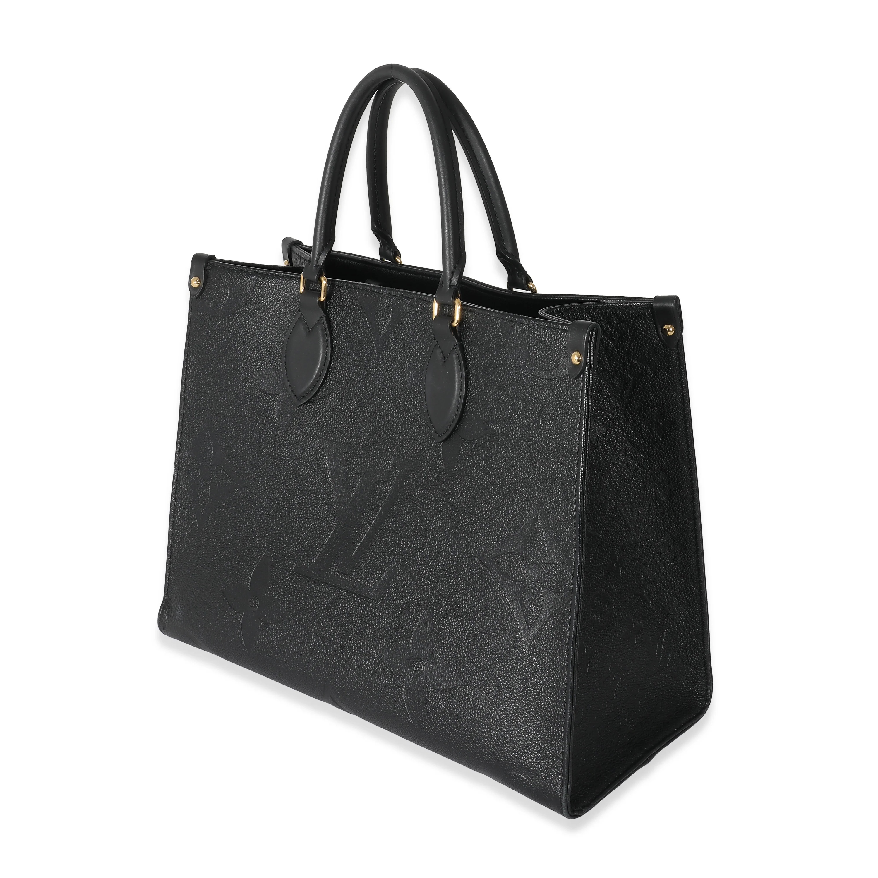 Louis Vuitton Black Monogram Empreinte Giant Onthego MM  - Image 2