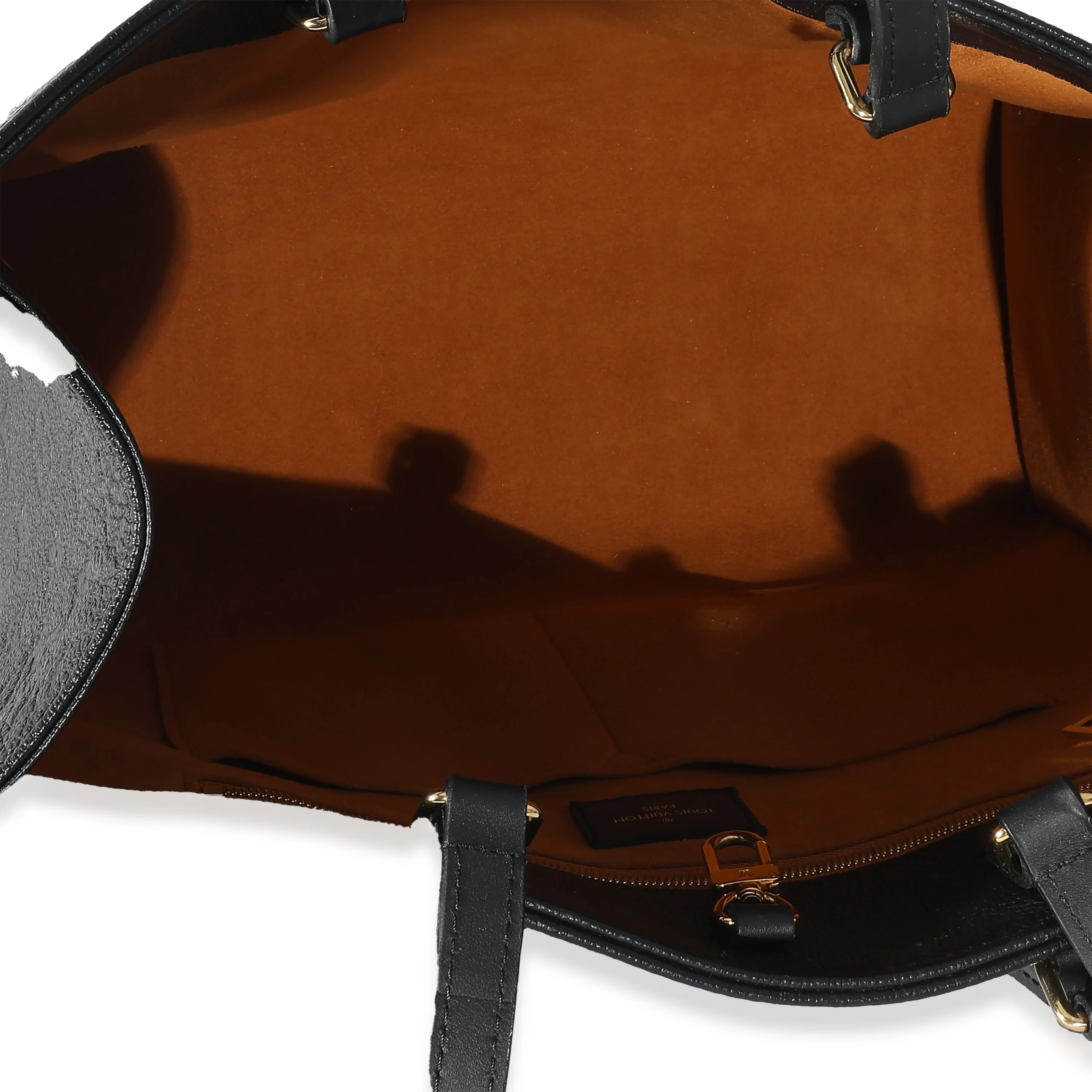 Louis Vuitton Black Monogram Empreinte Giant Onthego MM  - Image 7