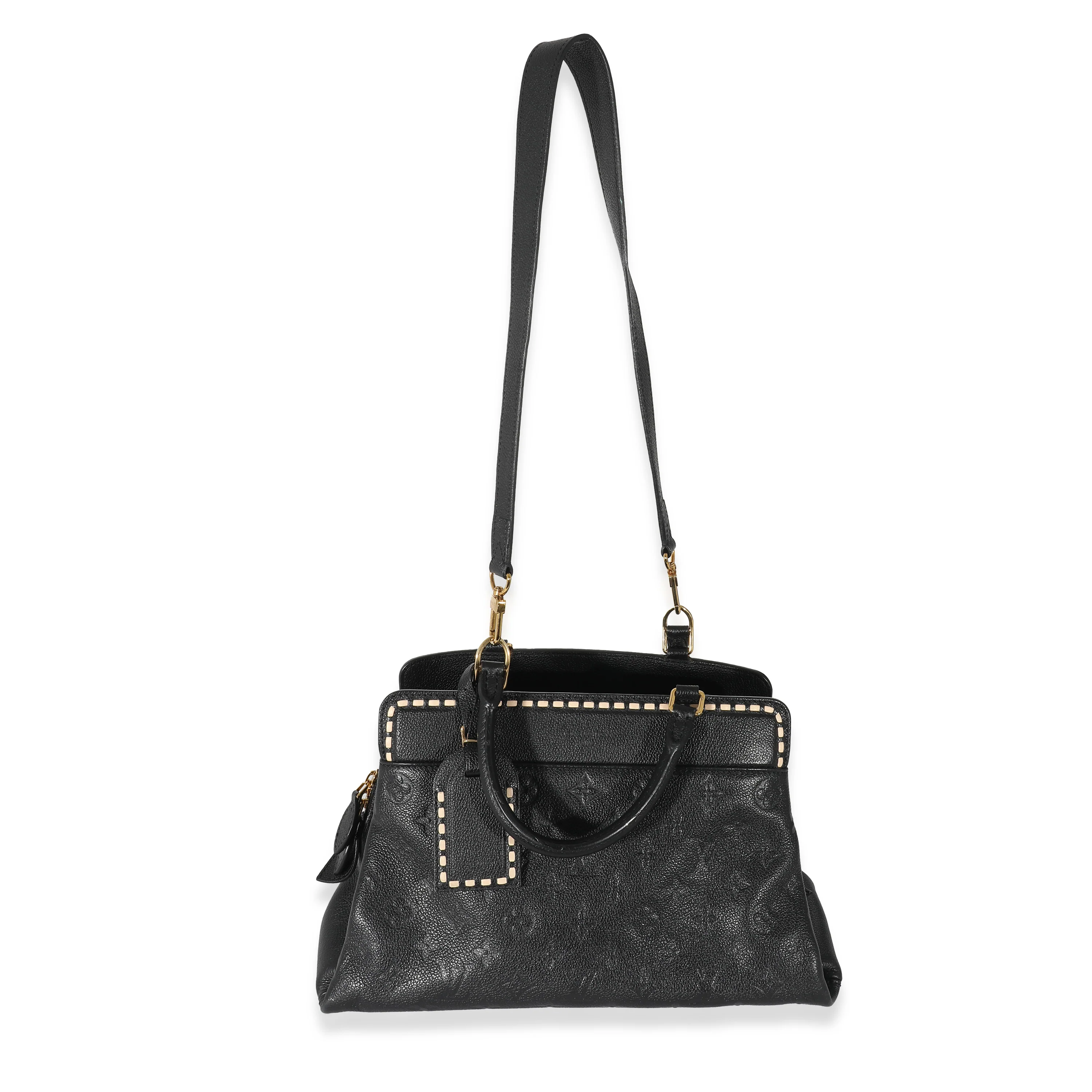Louis Vuitton Black Monogram Empreinte Vosges MM - Image 5