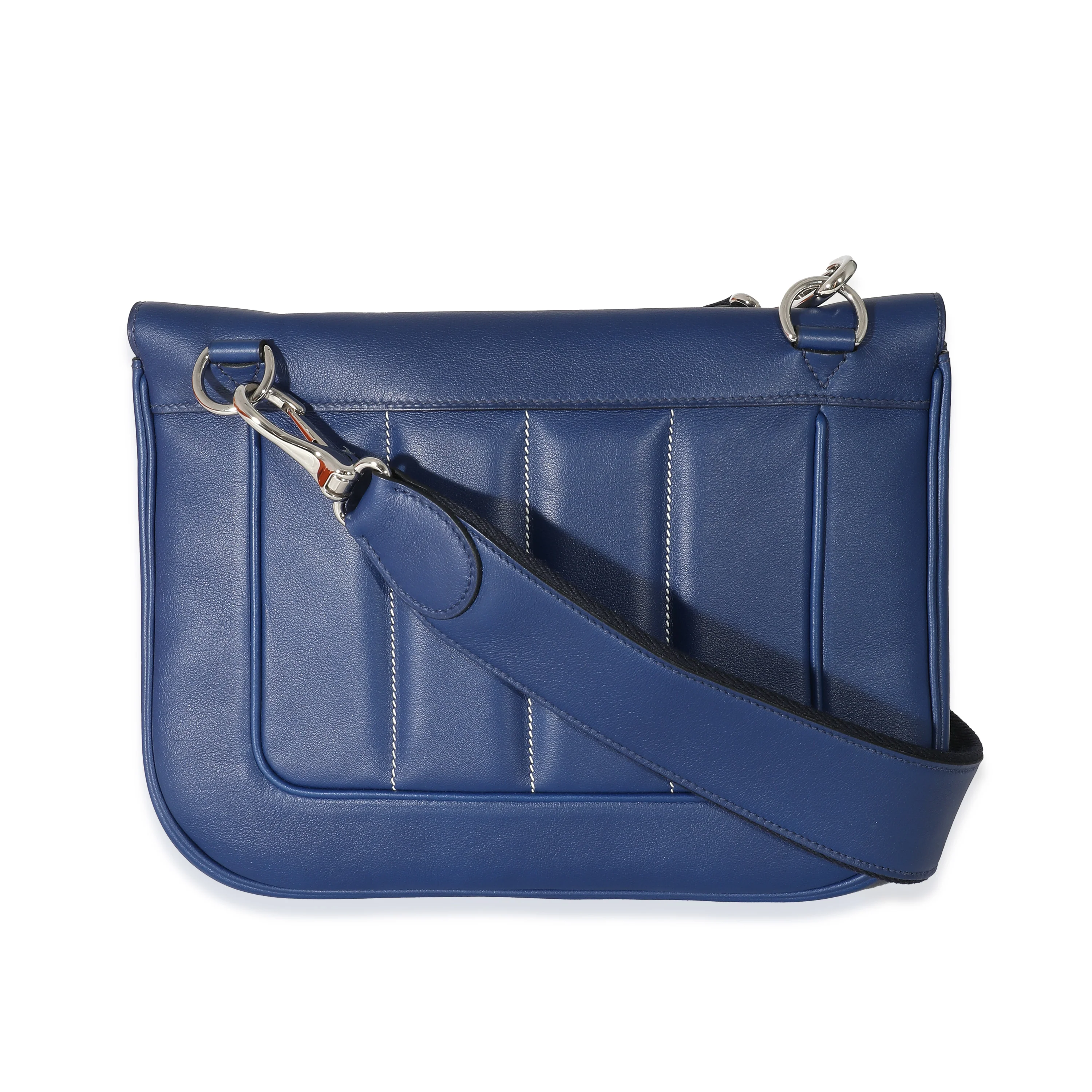 Hermes Swift Bleu Saphir Sac Berline 28 - Image 3