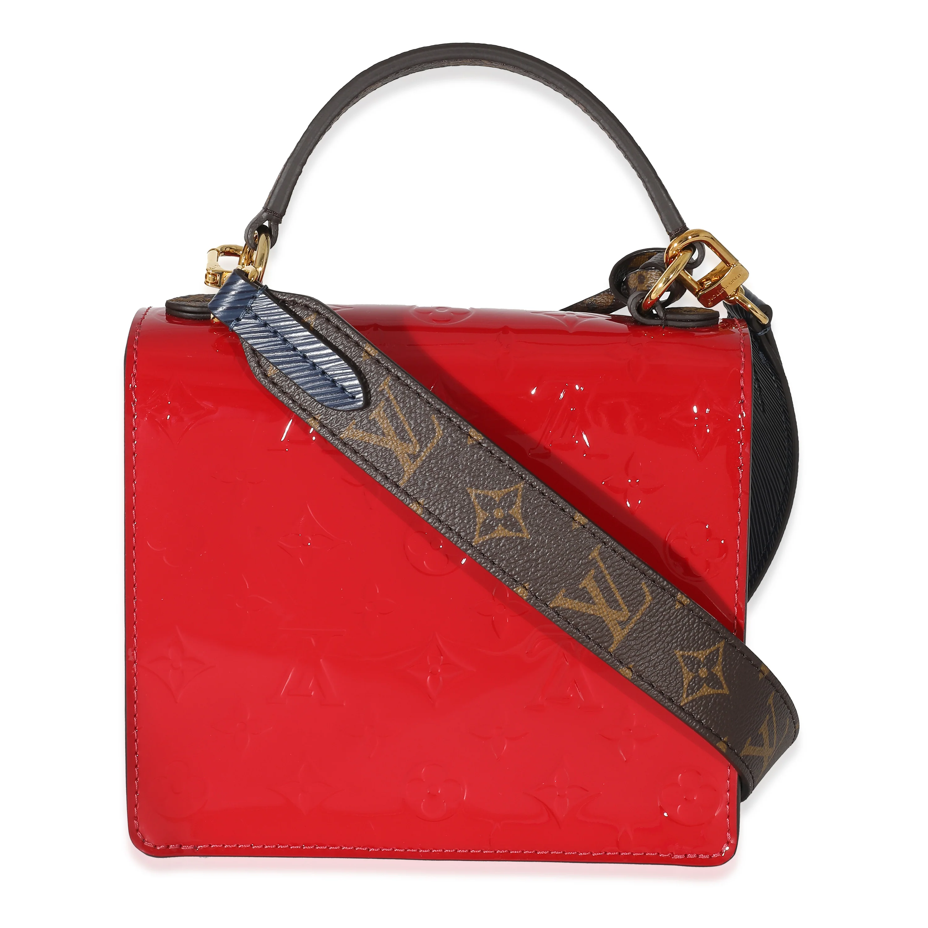 Louis Vuitton Scarlet Vernis Epi Monogram Canvas Spring Street - Image 3