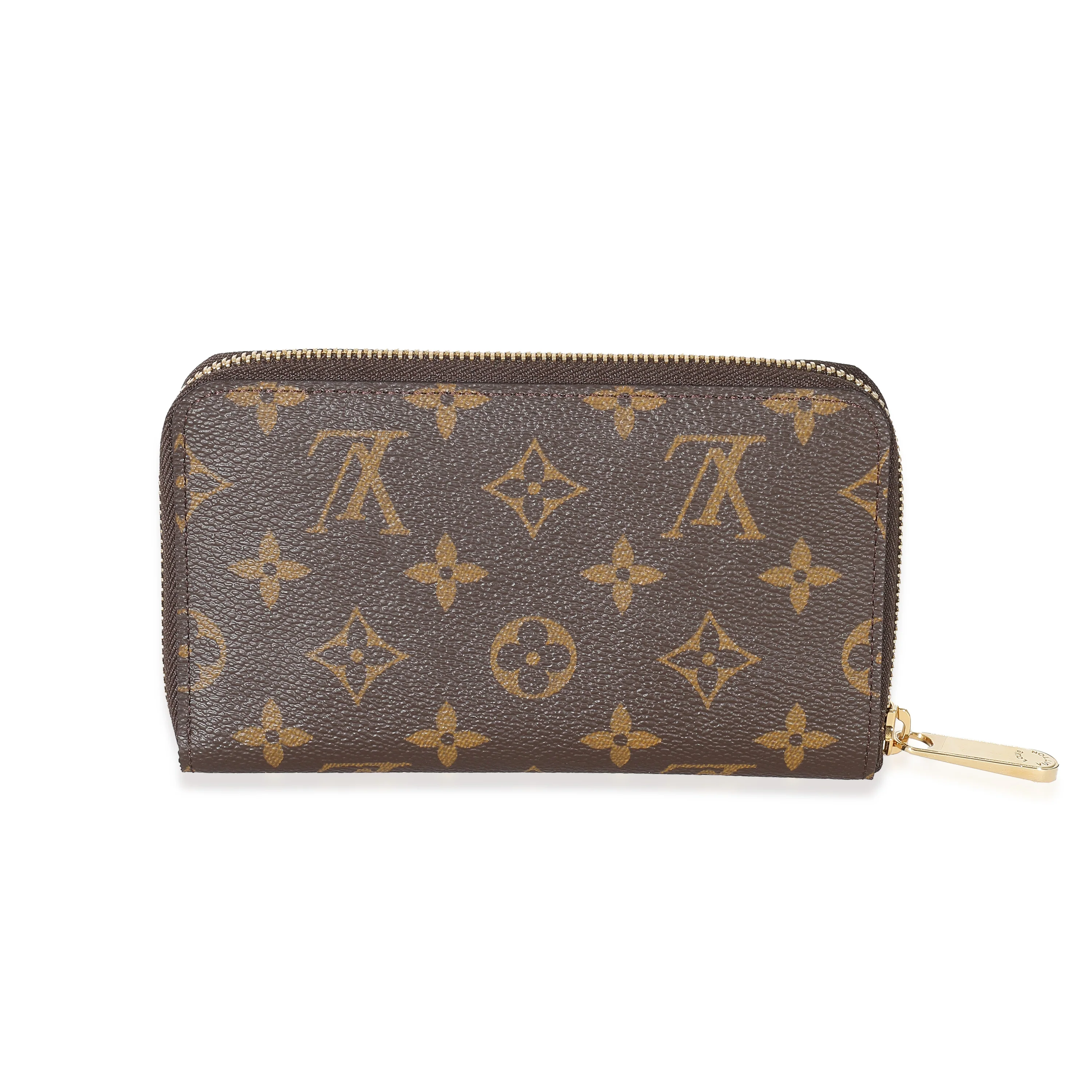 Louis Vuitton Monogram Canvas Zippy Compact Wallet - Image 3