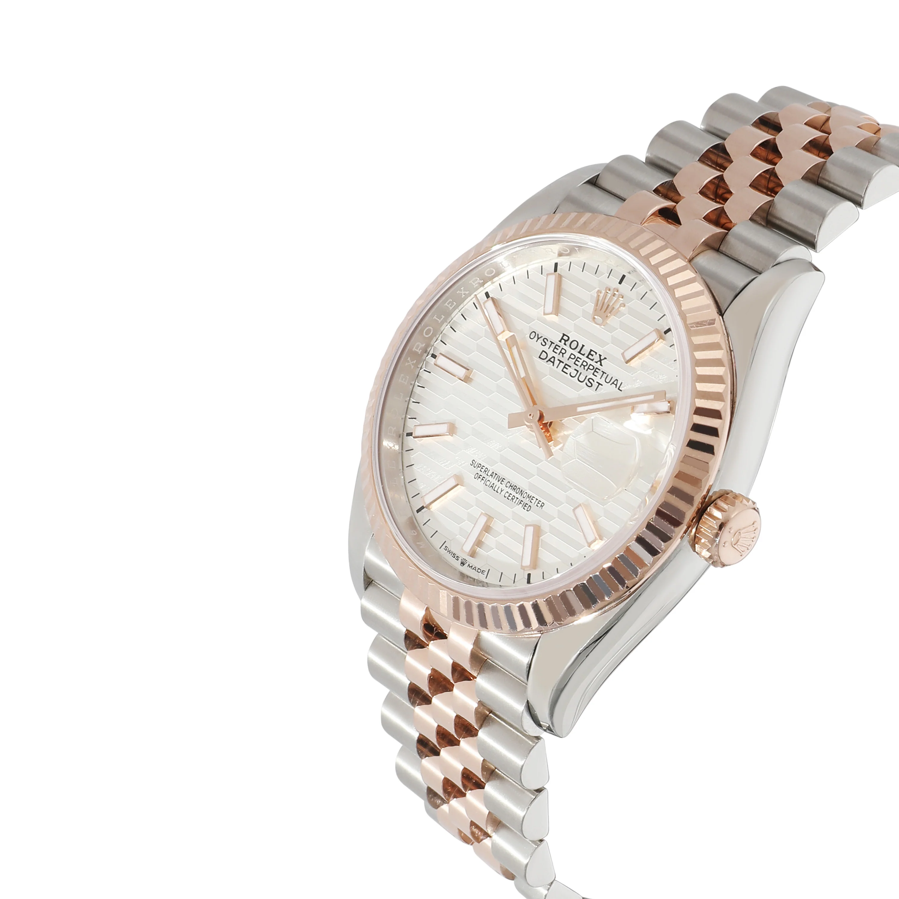 Datejust 126231 Mens Watch in 18kt Stainless Steel/Rose Gold - Image 3