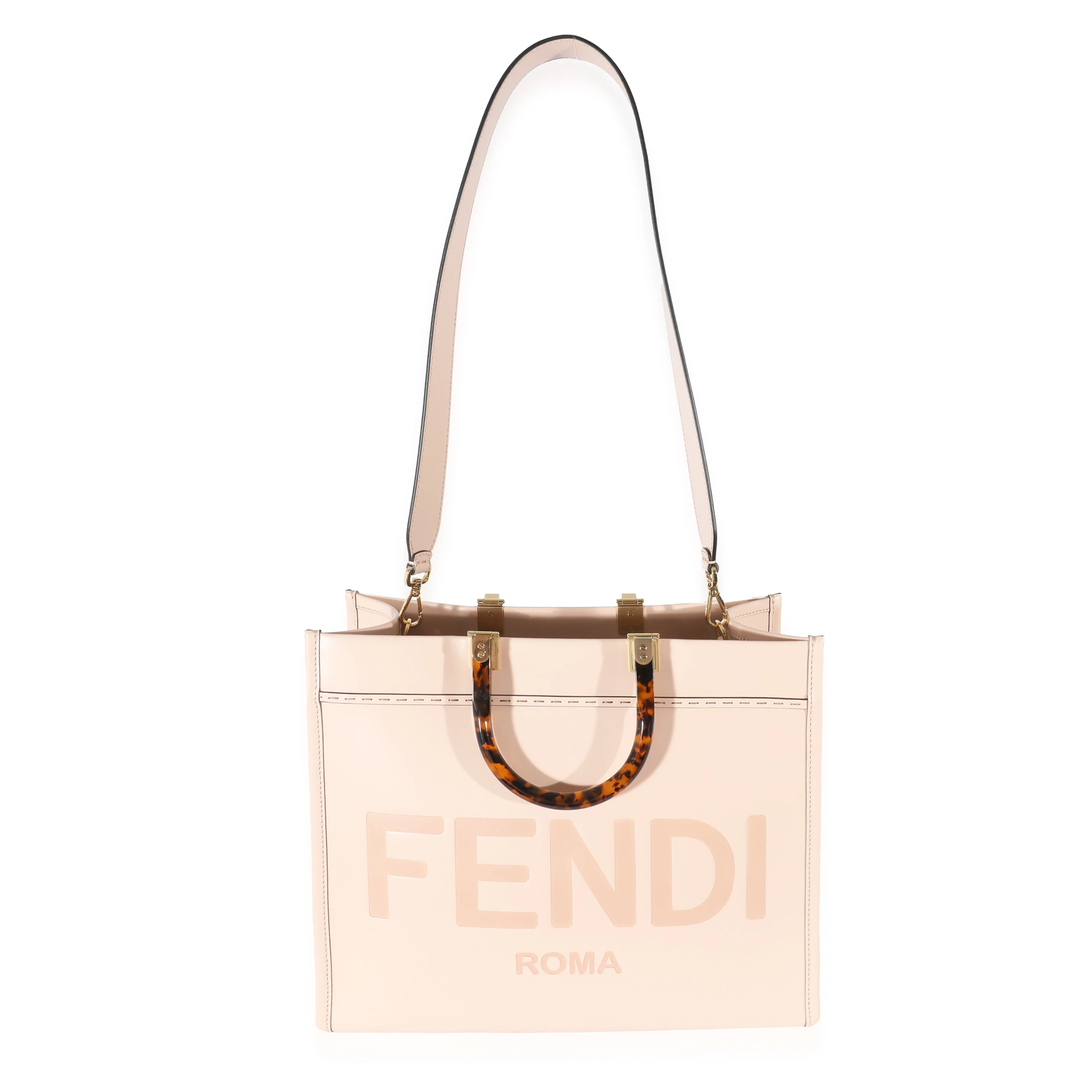 Pink Poudre Calfskin Medium Sunshine Shopper - Image 8
