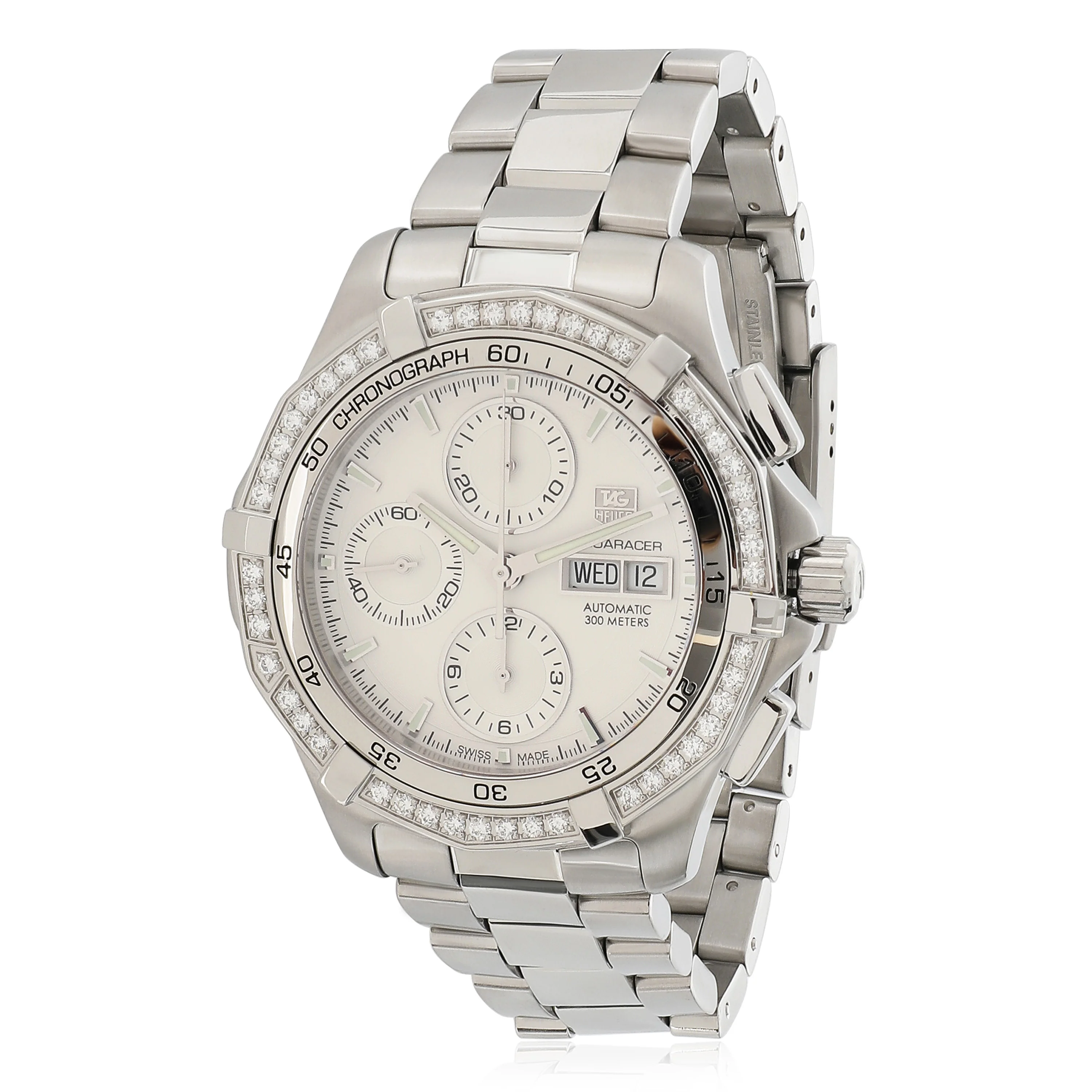 Tag Heuer Aquaracer CAF2015.BA0815 Mens Watch in  Stainless Steel - Image 5