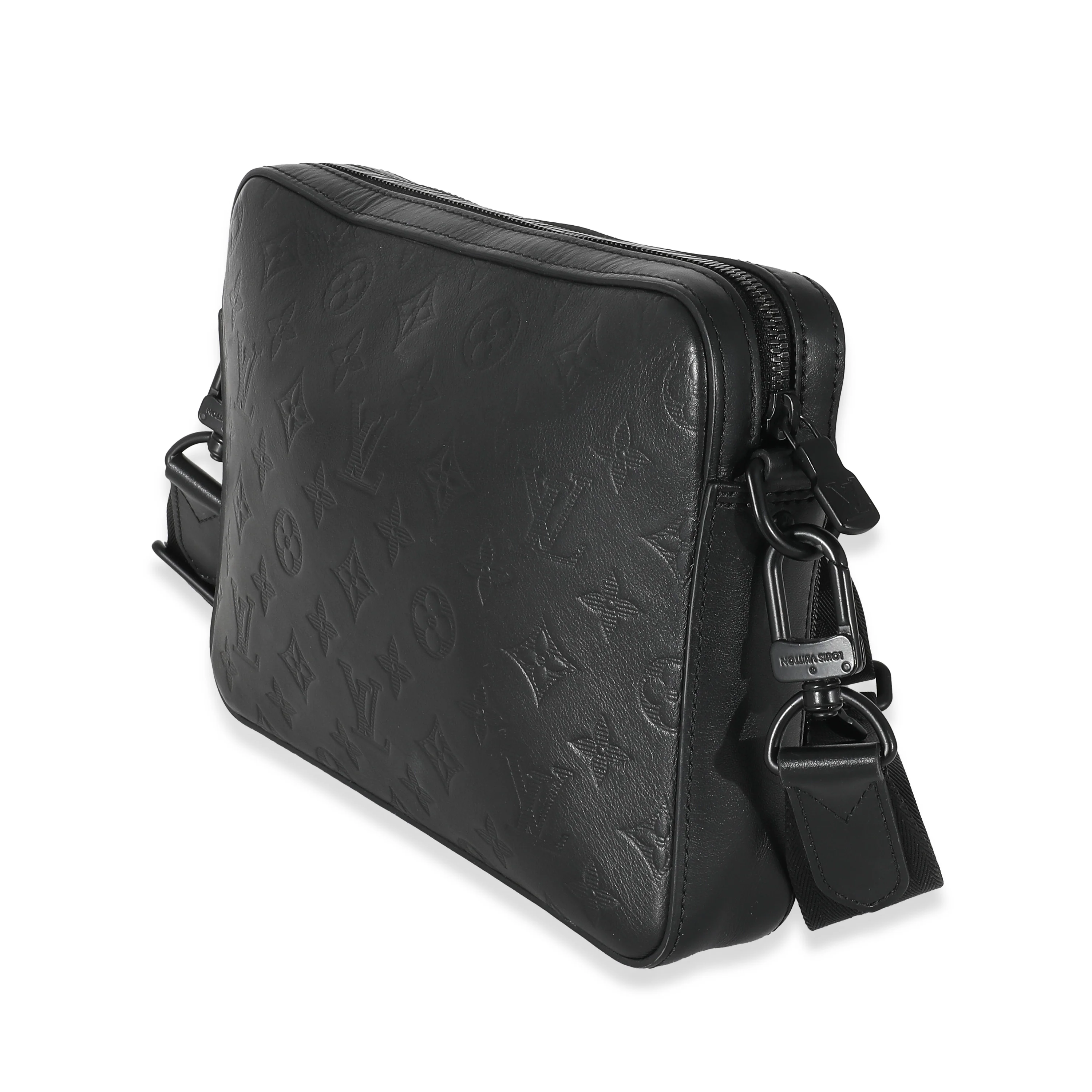 Black Monogram Shadow Duo Messenger - Image 2