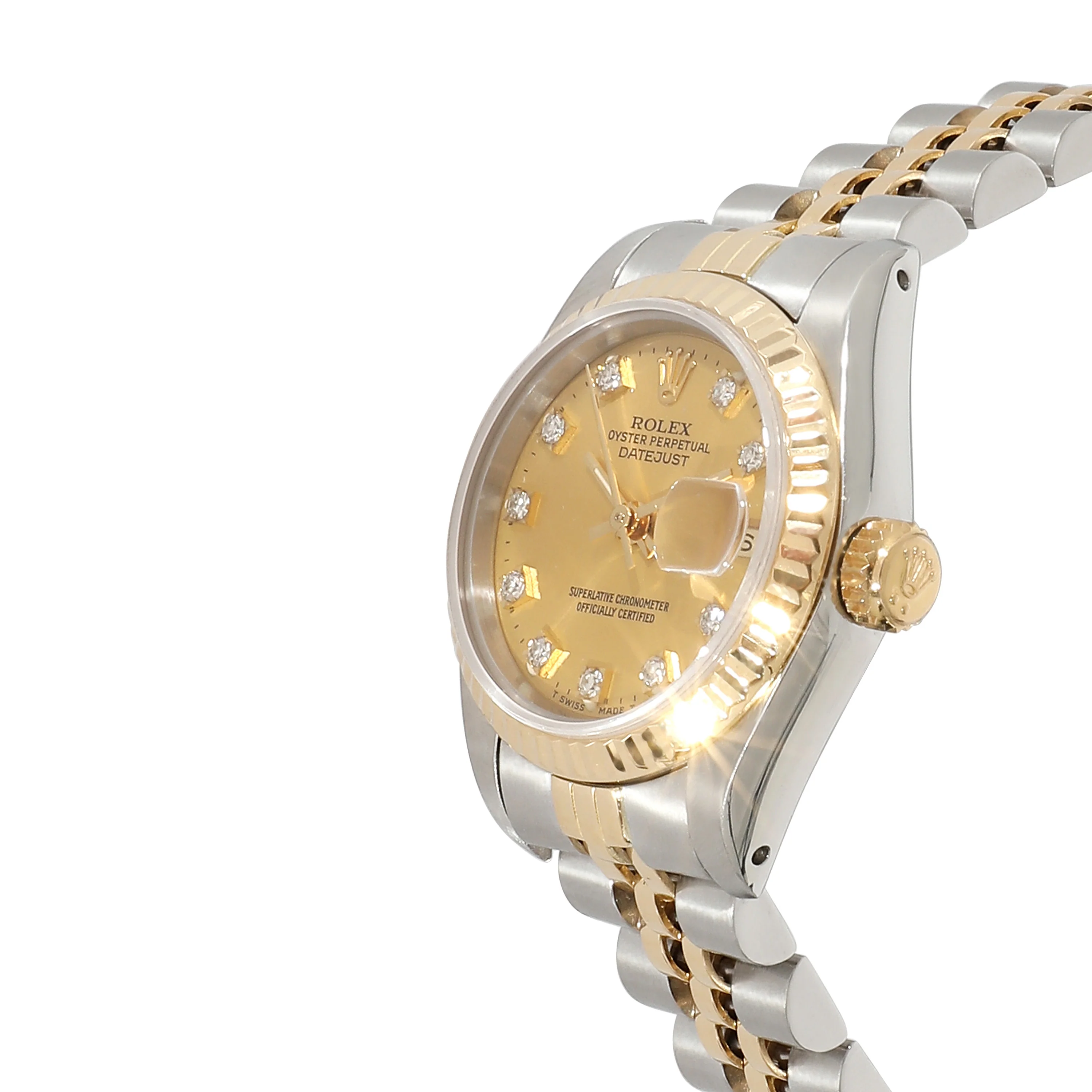 Rolex Datejust 69173 Womens Watch in 18k Yellow Gold/Steel - Image 3