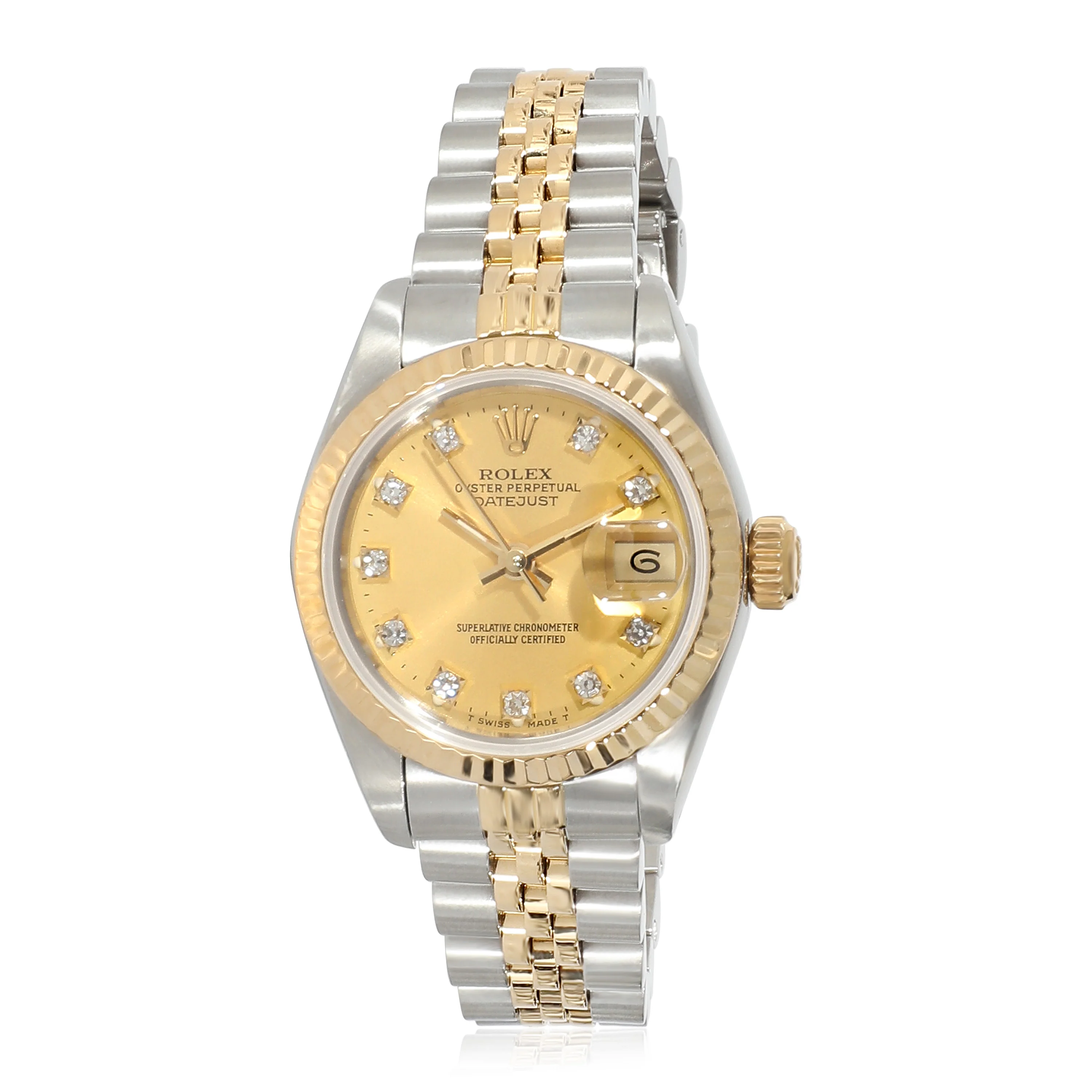 Rolex Datejust 69173 Womens Watch in 18k Yellow Gold/Steel - Image 5