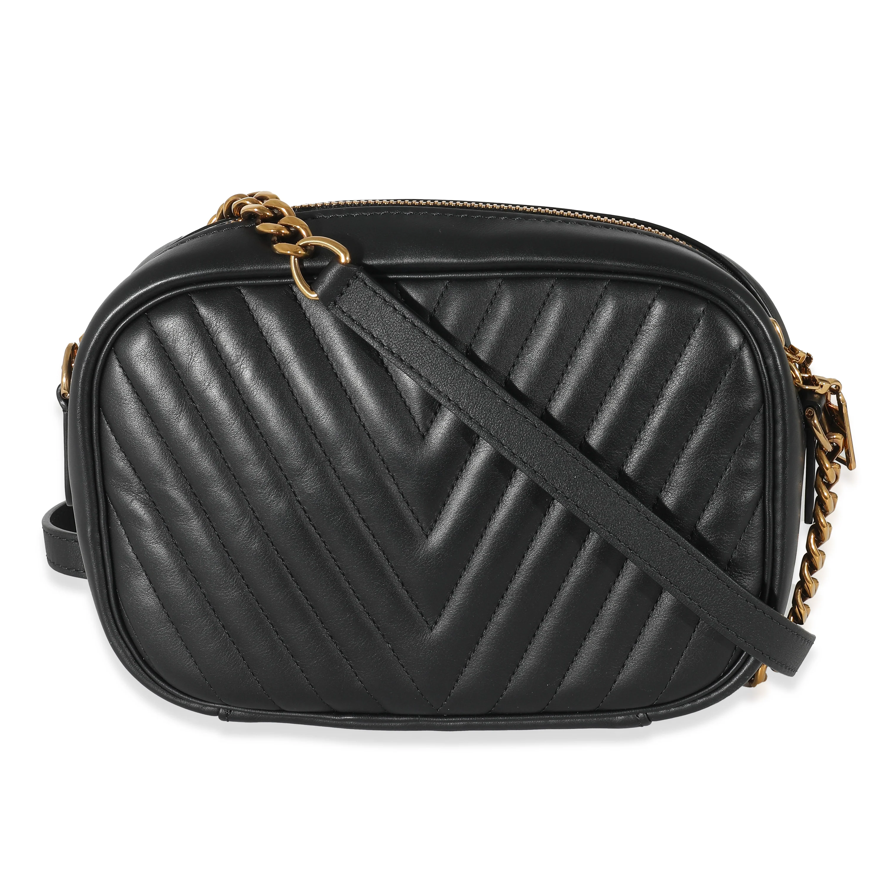 Louis Vuitton Black Calfskin New Wave Camera Bag - Image 3