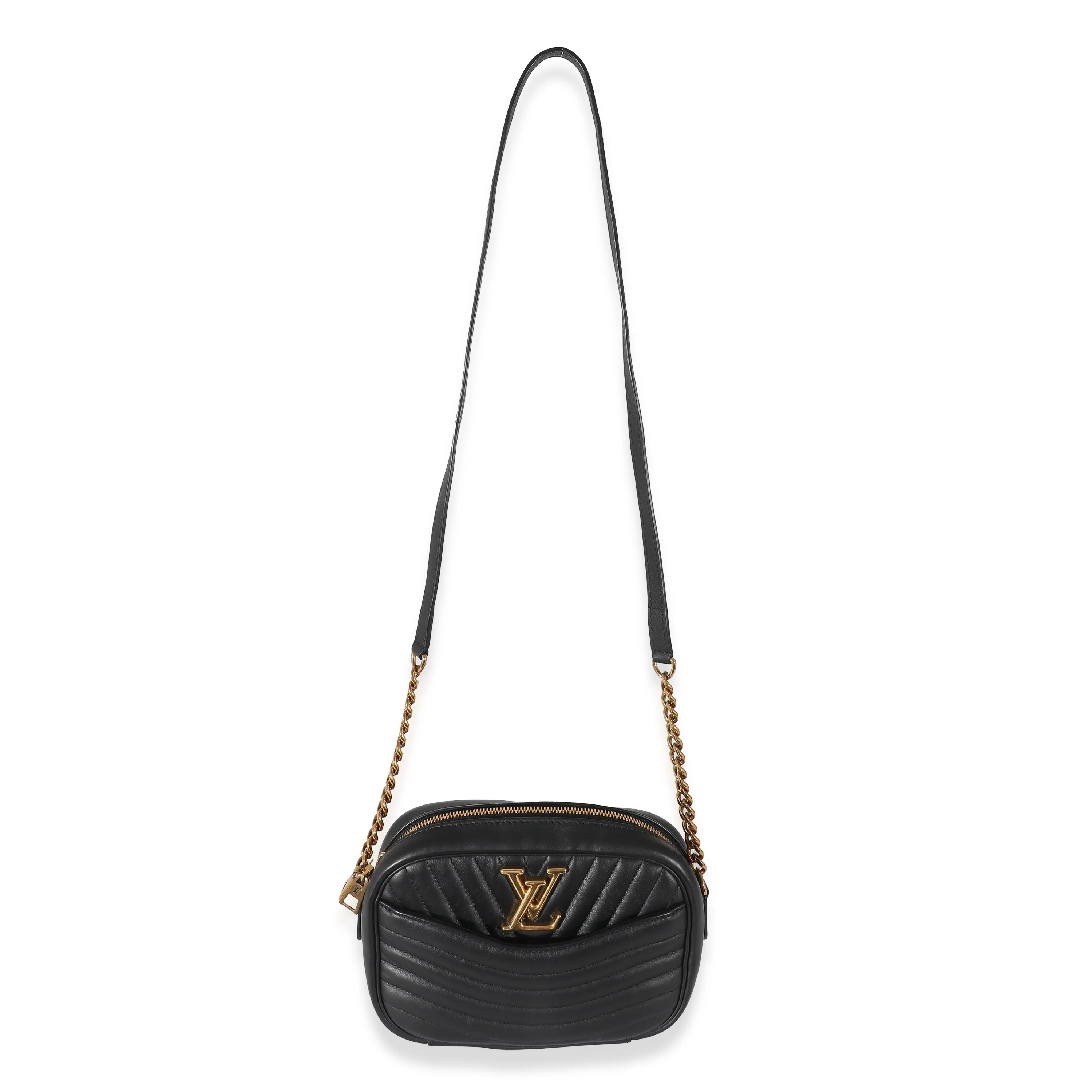 Louis Vuitton Black Calfskin New Wave Camera Bag - Image 4