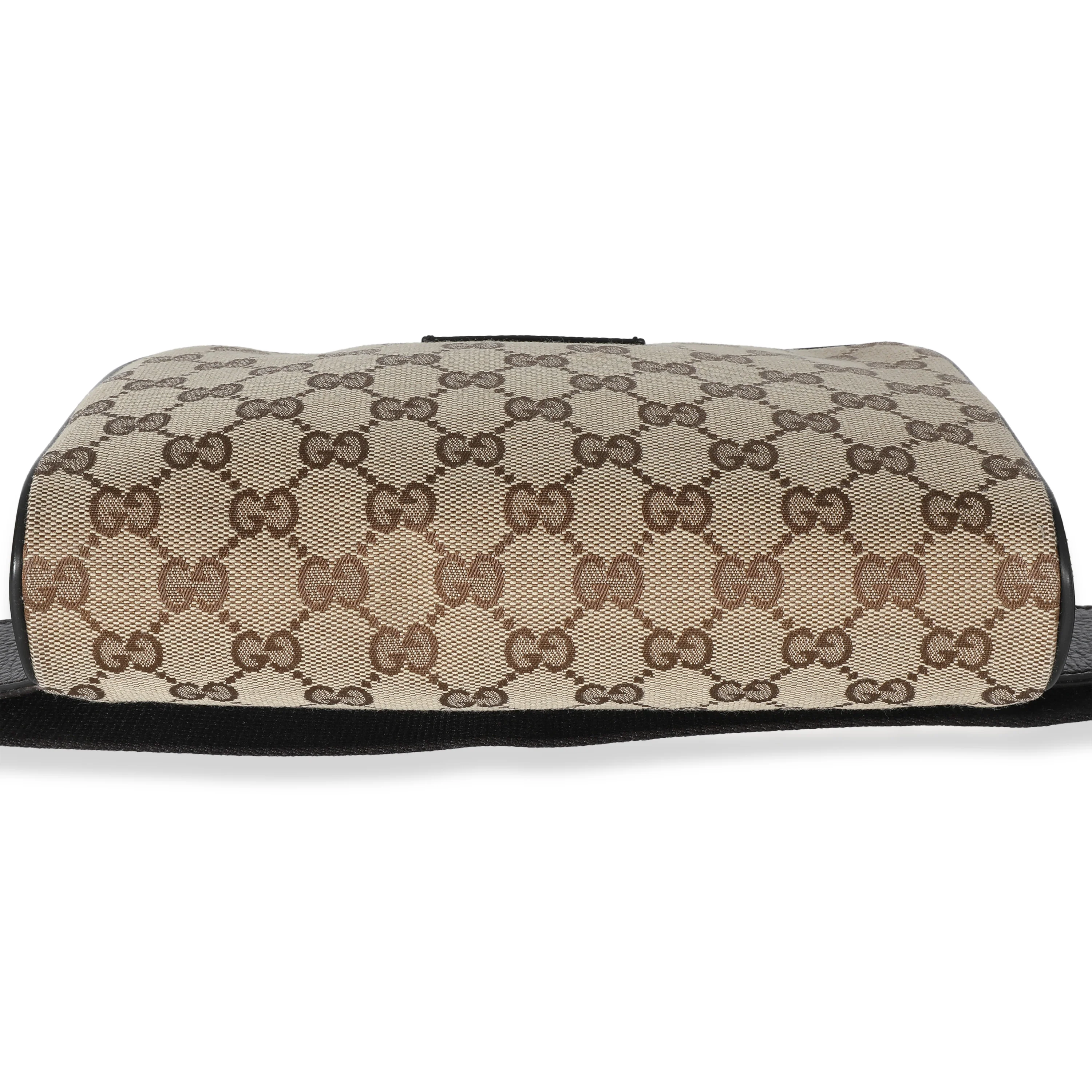 Gucci Beige Signature GG Canvas Belt Bag - Image 4