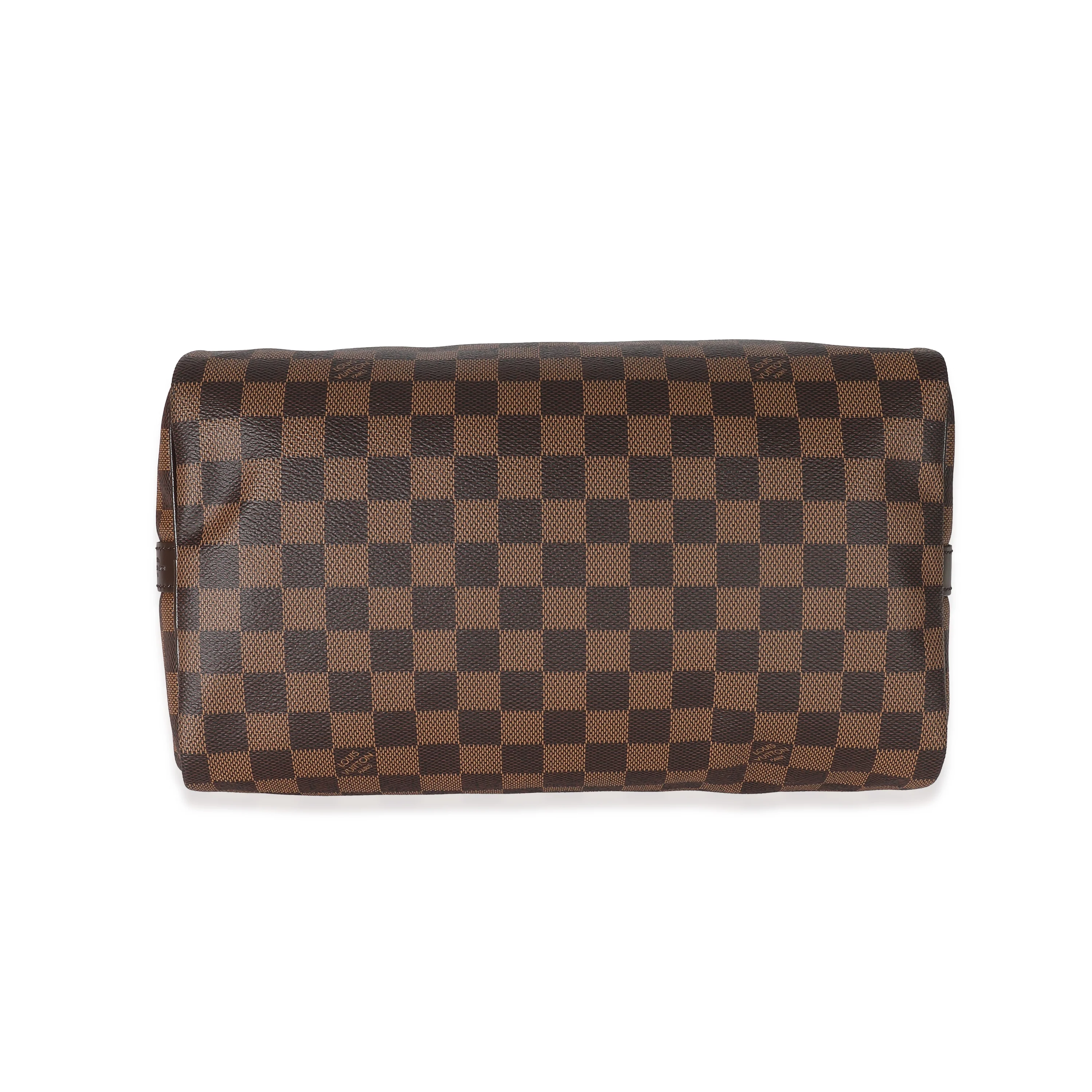 Louis Vuitton Damier Ebene Canvas Speedy Bandouliere 30 - Image 5