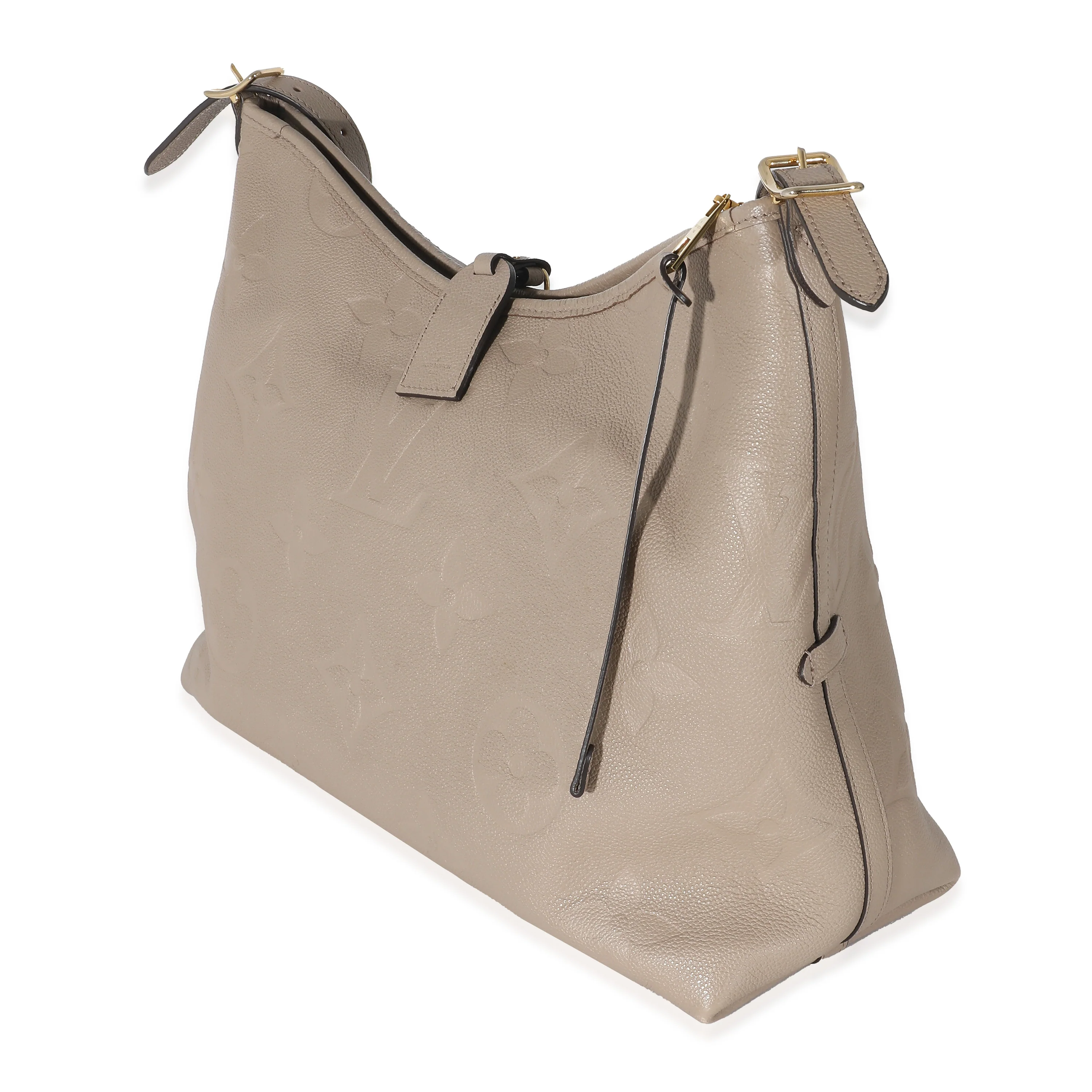 Louis Vuitton Turtledove Monogram Empreinte CarryAll MM - Image 2