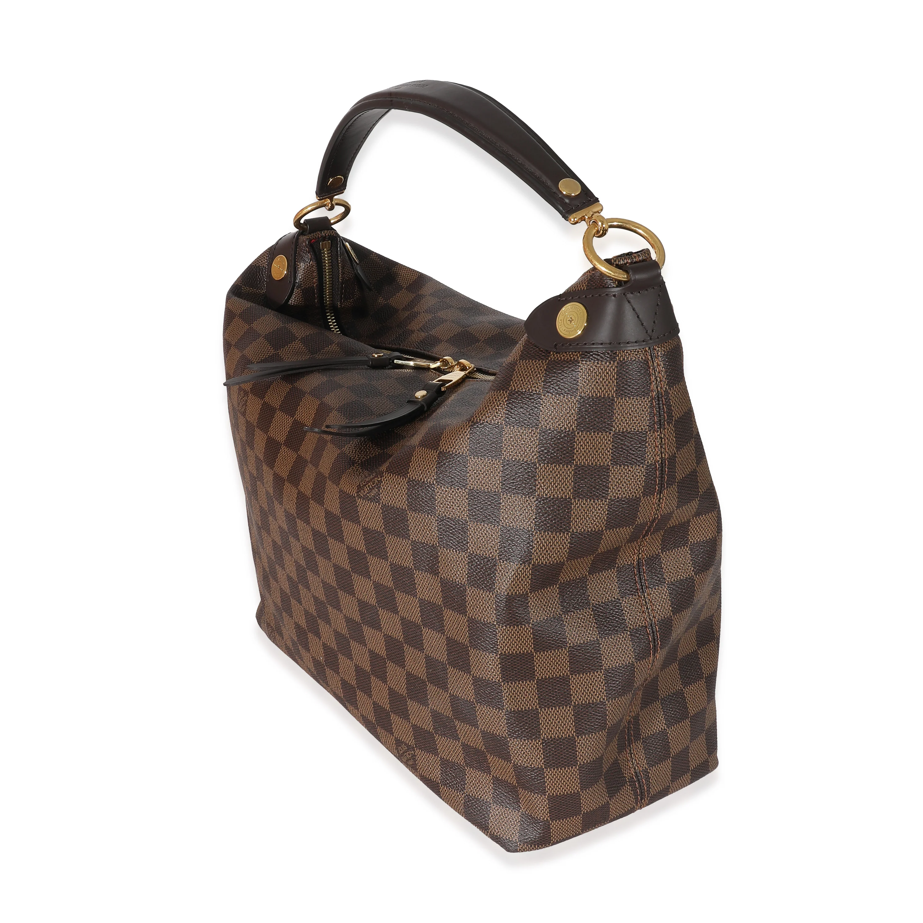 Louis Vuitton Damier Ebene Canvas Duomo Hobo - Image 3