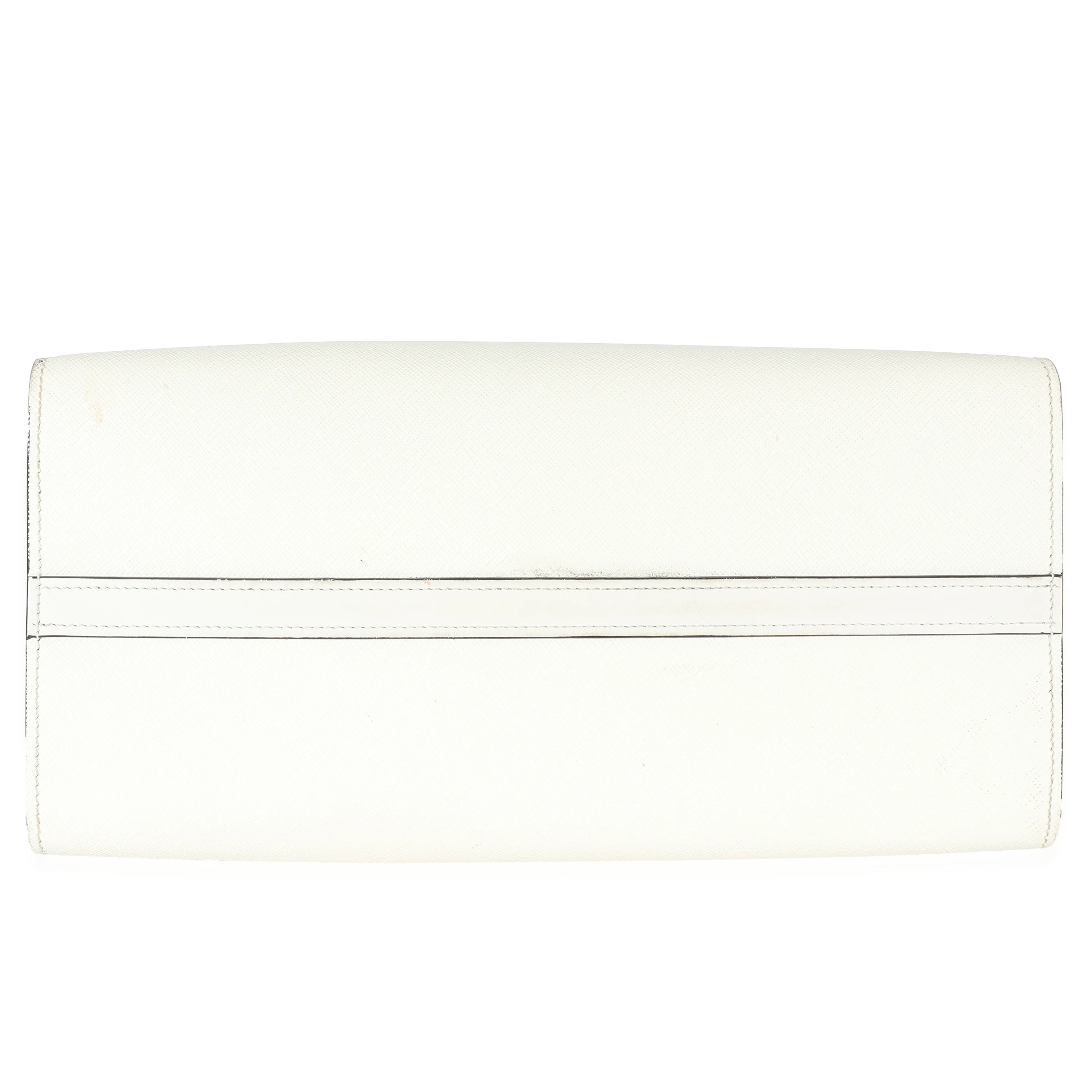 Prada White Saffiano City Calf Esplanade Tote - Image 5