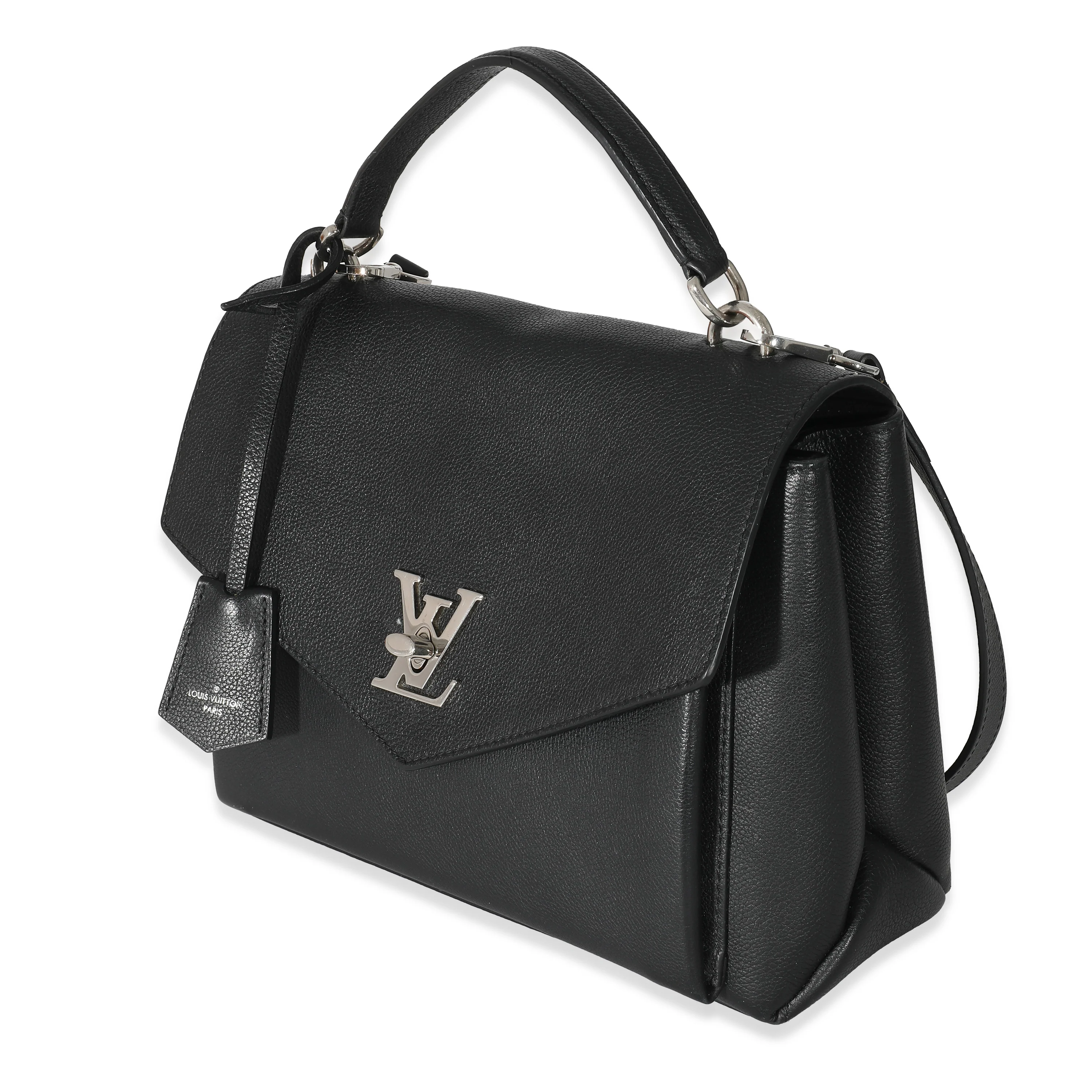 Louis Vuitton Black Calfskin MyLockMe Satchel - Image 2