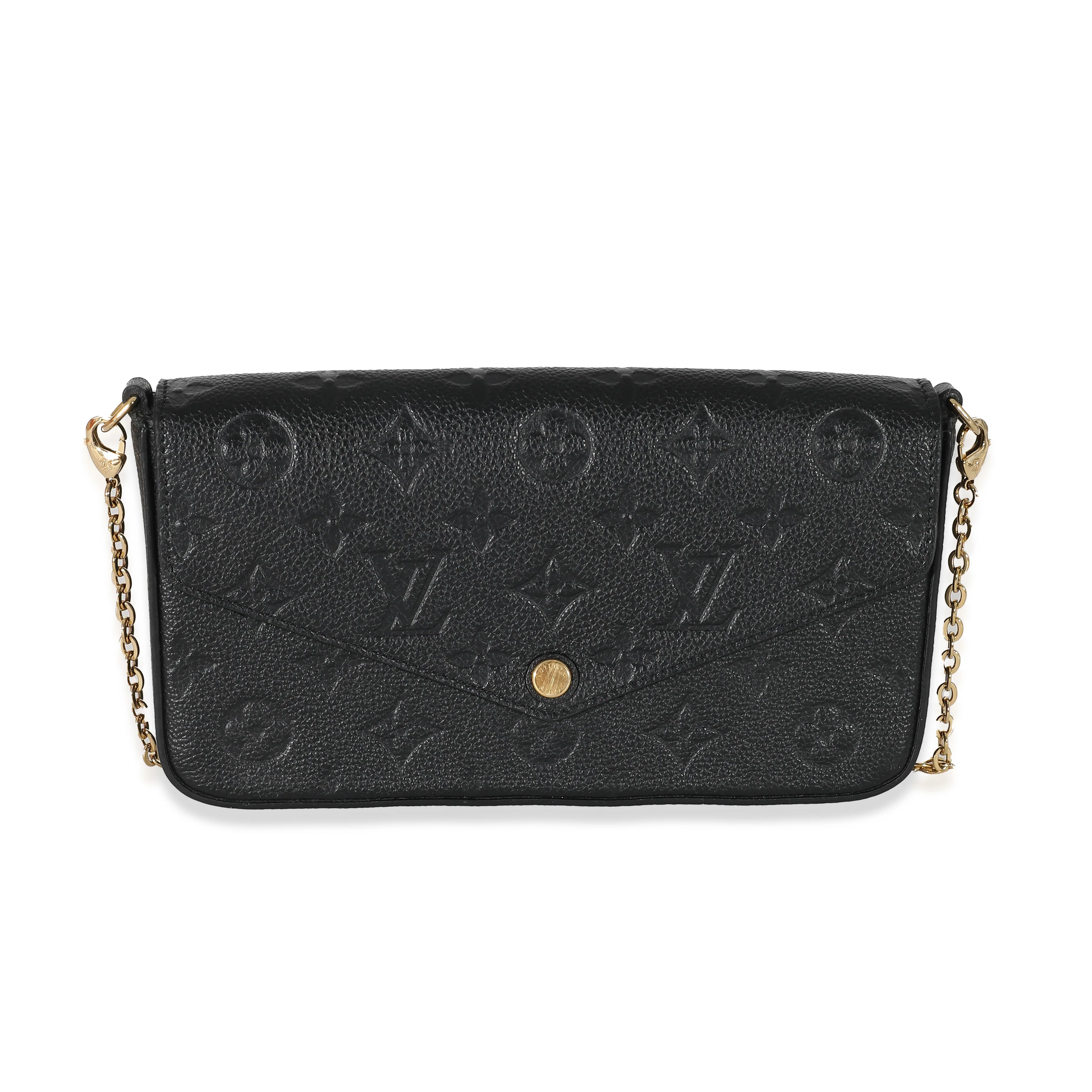 Louis Vuitton Black Monogram Empreinte Félicie Pochette - Image 2