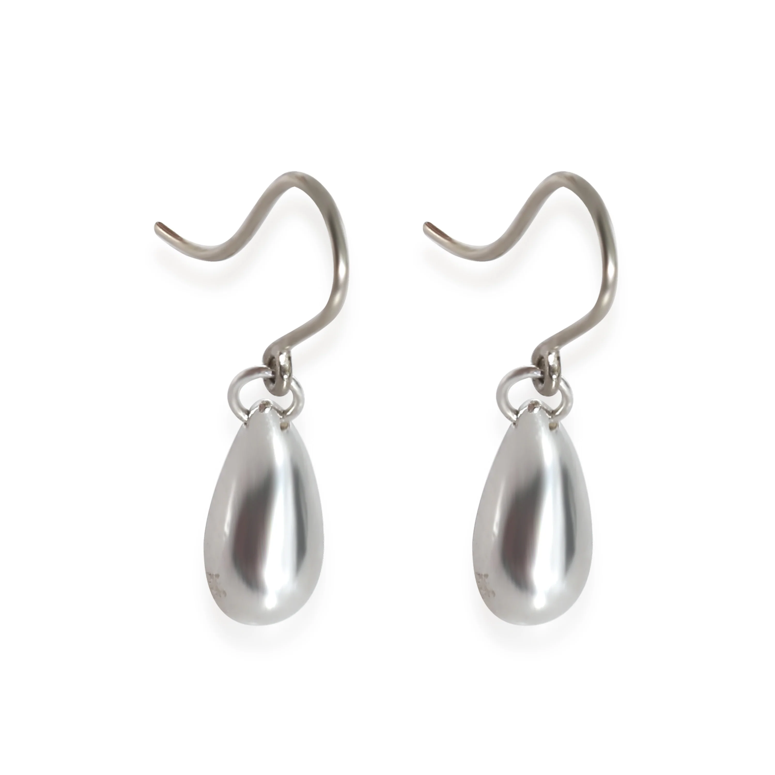 Elsa Peretti Teardrop Earrings in Sterling Silver