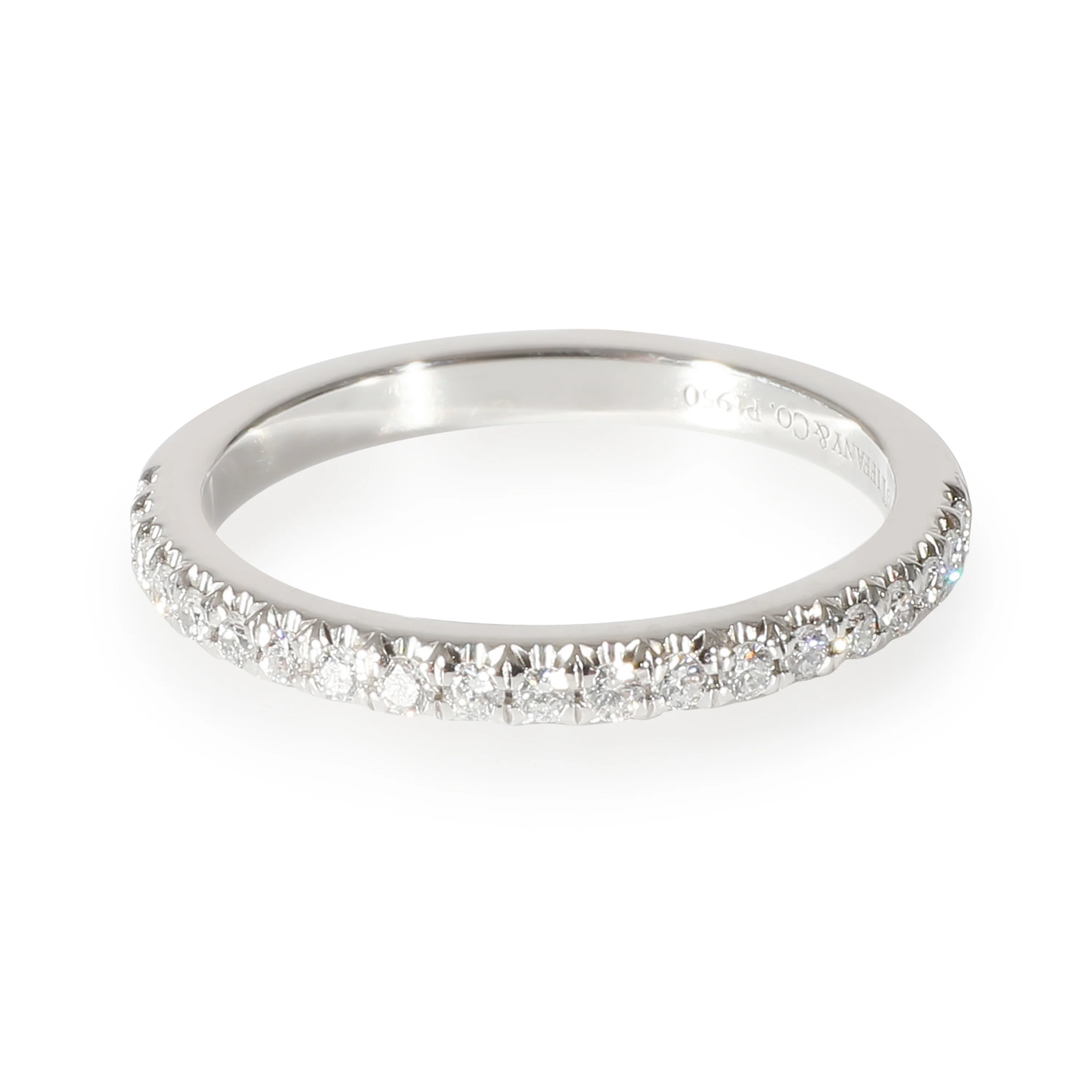 Tiffany & Co. Soleste Half Eternity Band in Platinum 0.17 CTW