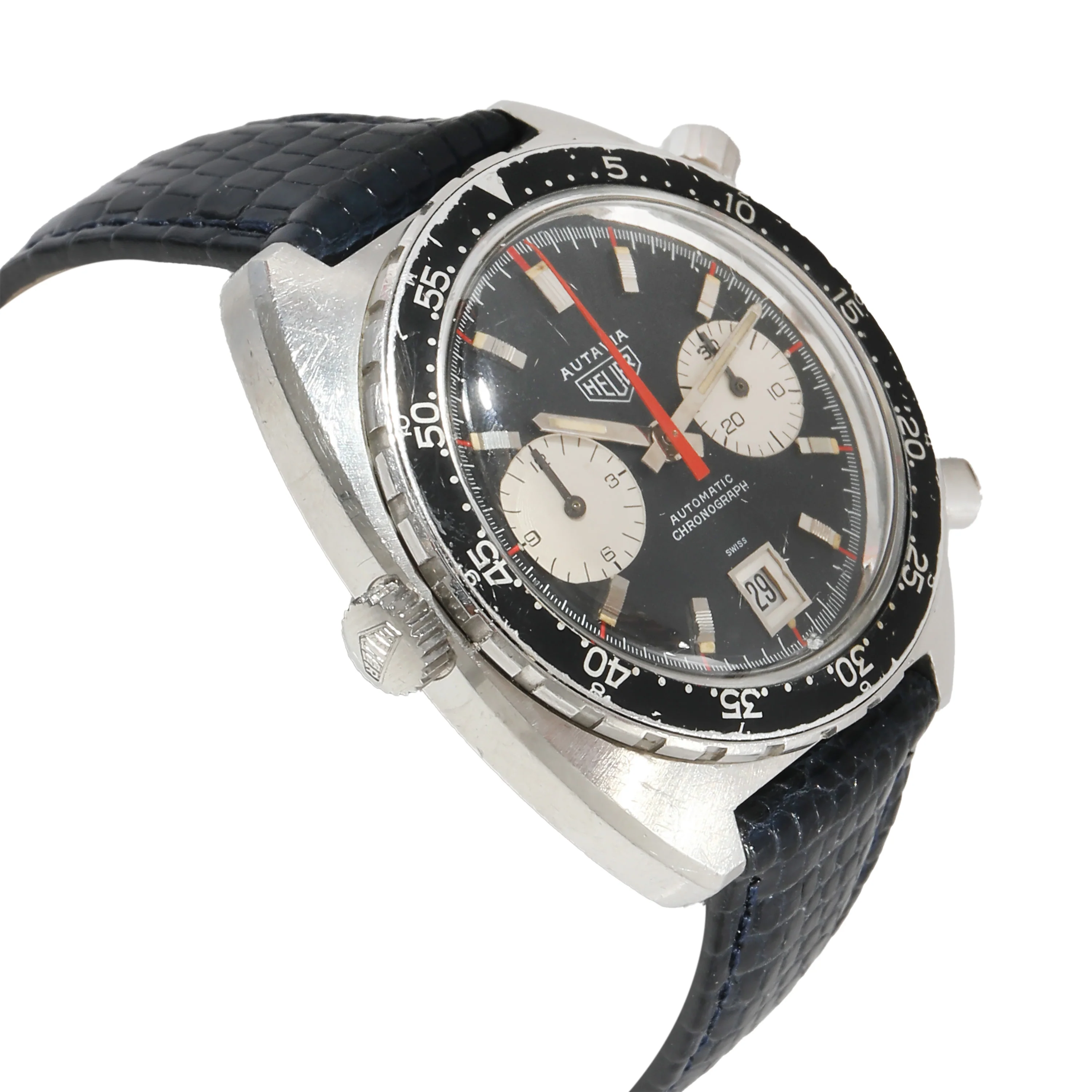 Autavia 1163 Mens Watch in Stainless Steel - Image 2