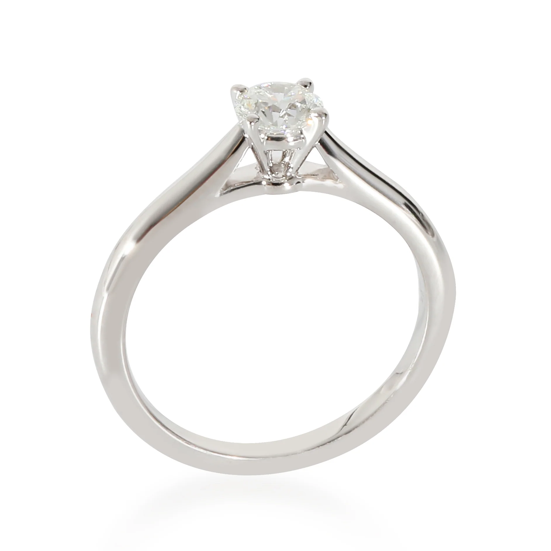 Cartier 1895 Engagement Ring in Platinum G VS1 0.41 CTW - Image 6