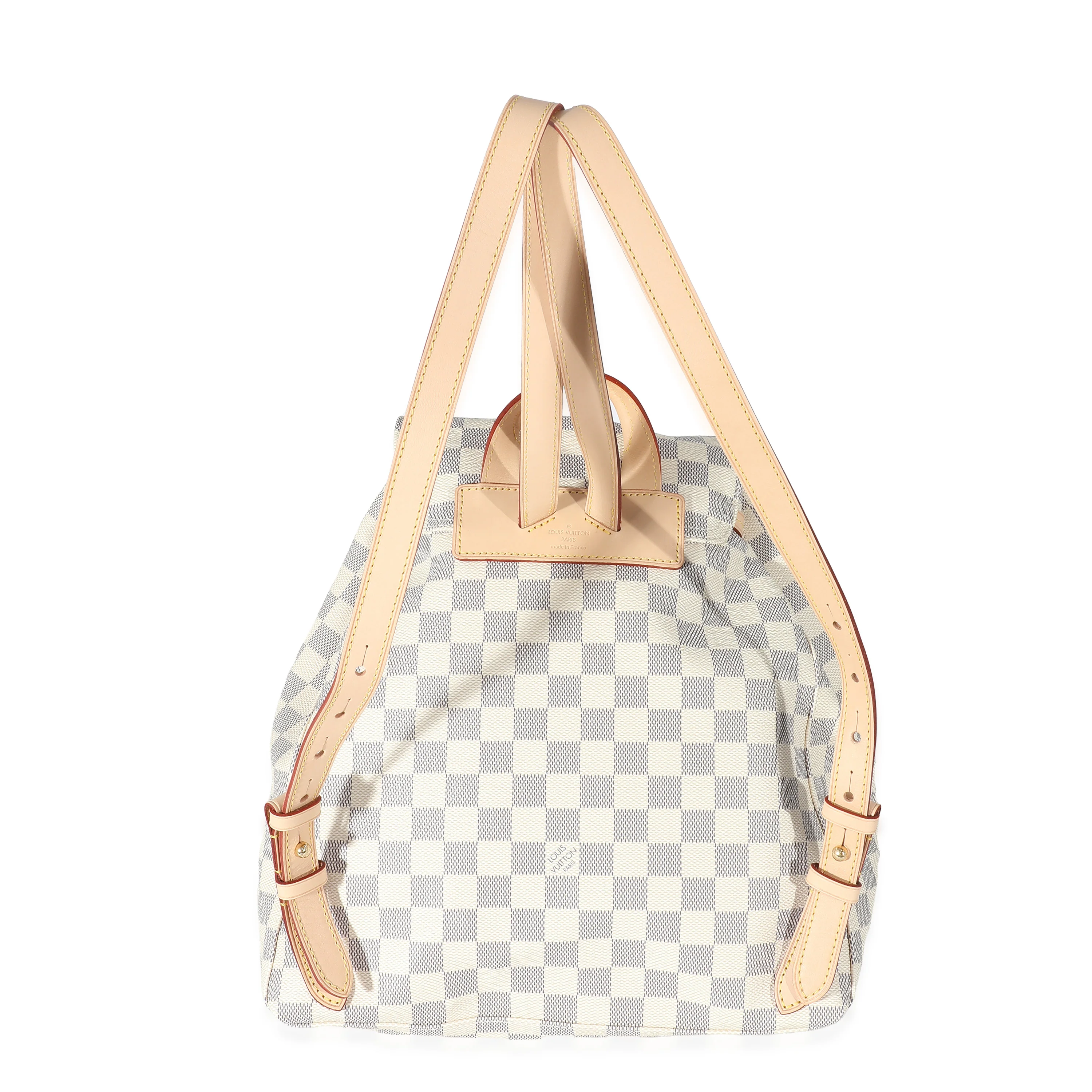 Louis Vuitton Damier Azur Canvas Sperone Backpack - Image 4