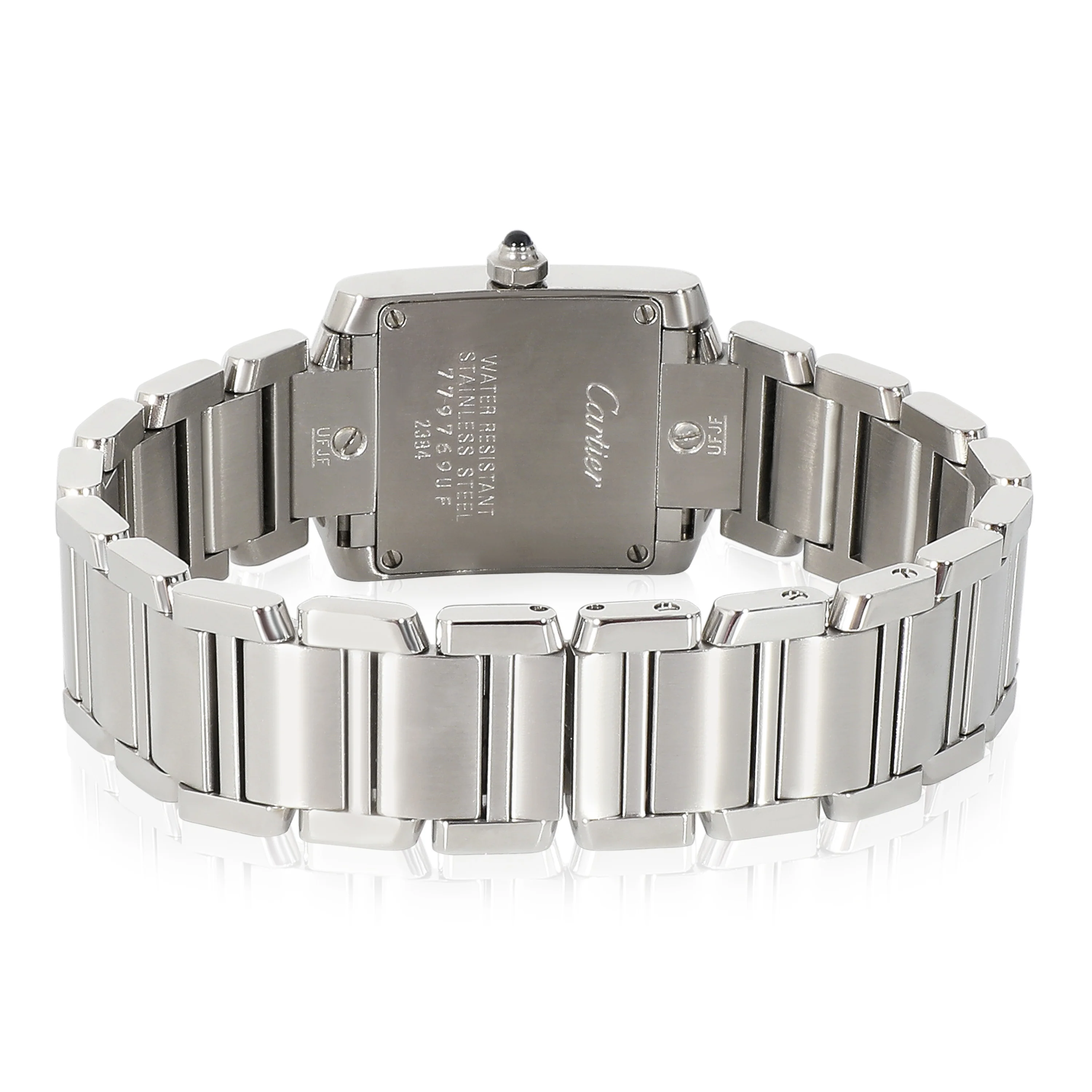 Cartier Tank Francaise W51008Q3 Womens Watch in  Stainless Steel - Image 4