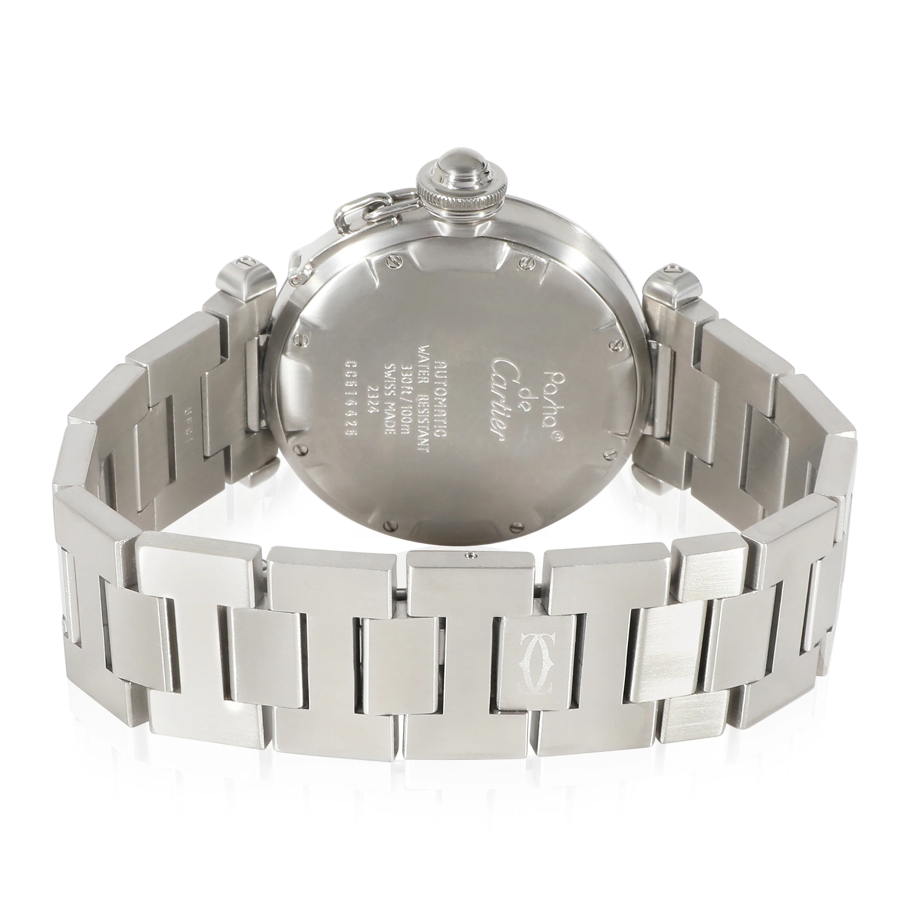 Cartier Pasha C W31023M7 Unisex Watch in Stainless Steel - Image 4