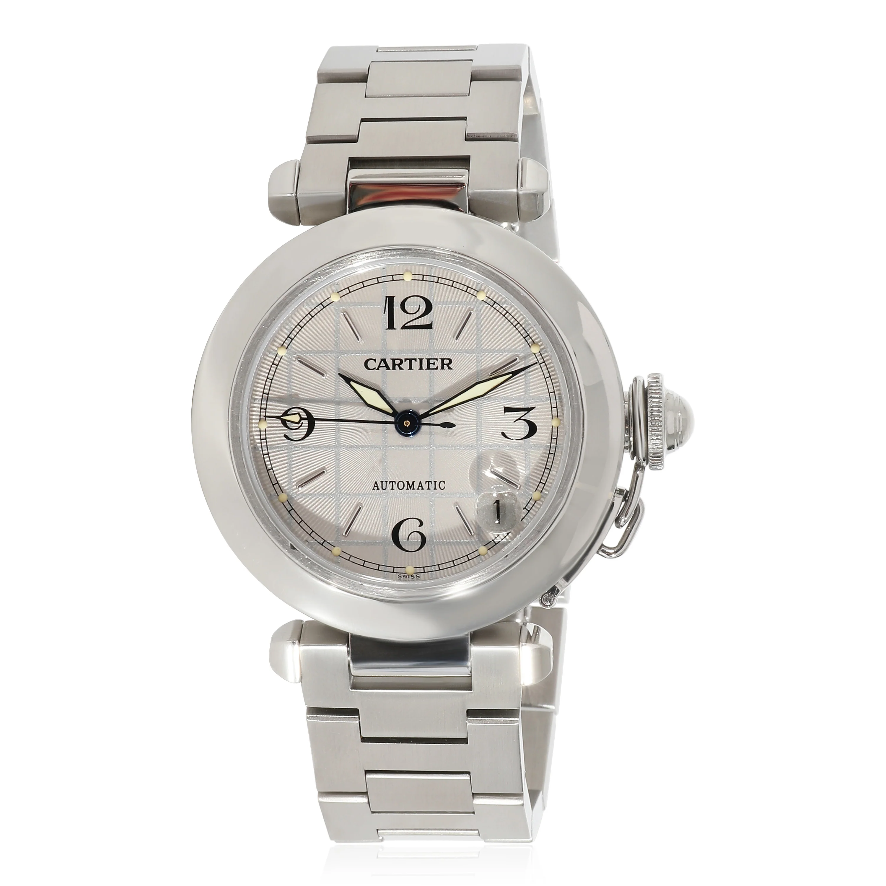 Cartier Pasha C W31023M7 Unisex Watch in Stainless Steel - Image 5