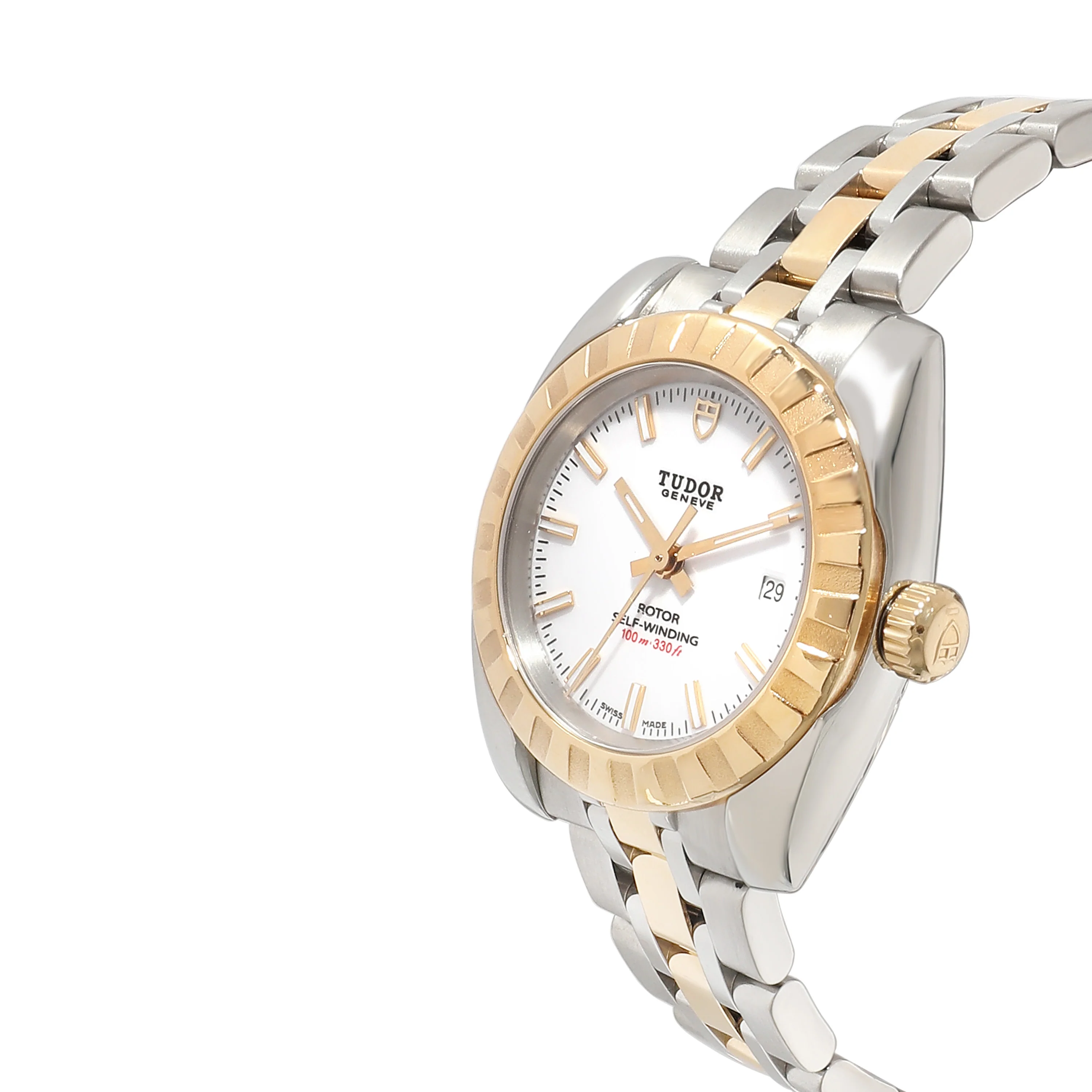 Tudor Classic 22013 Womens Watch in 18kt Stainless Steel/Yellow Gold - Image 3