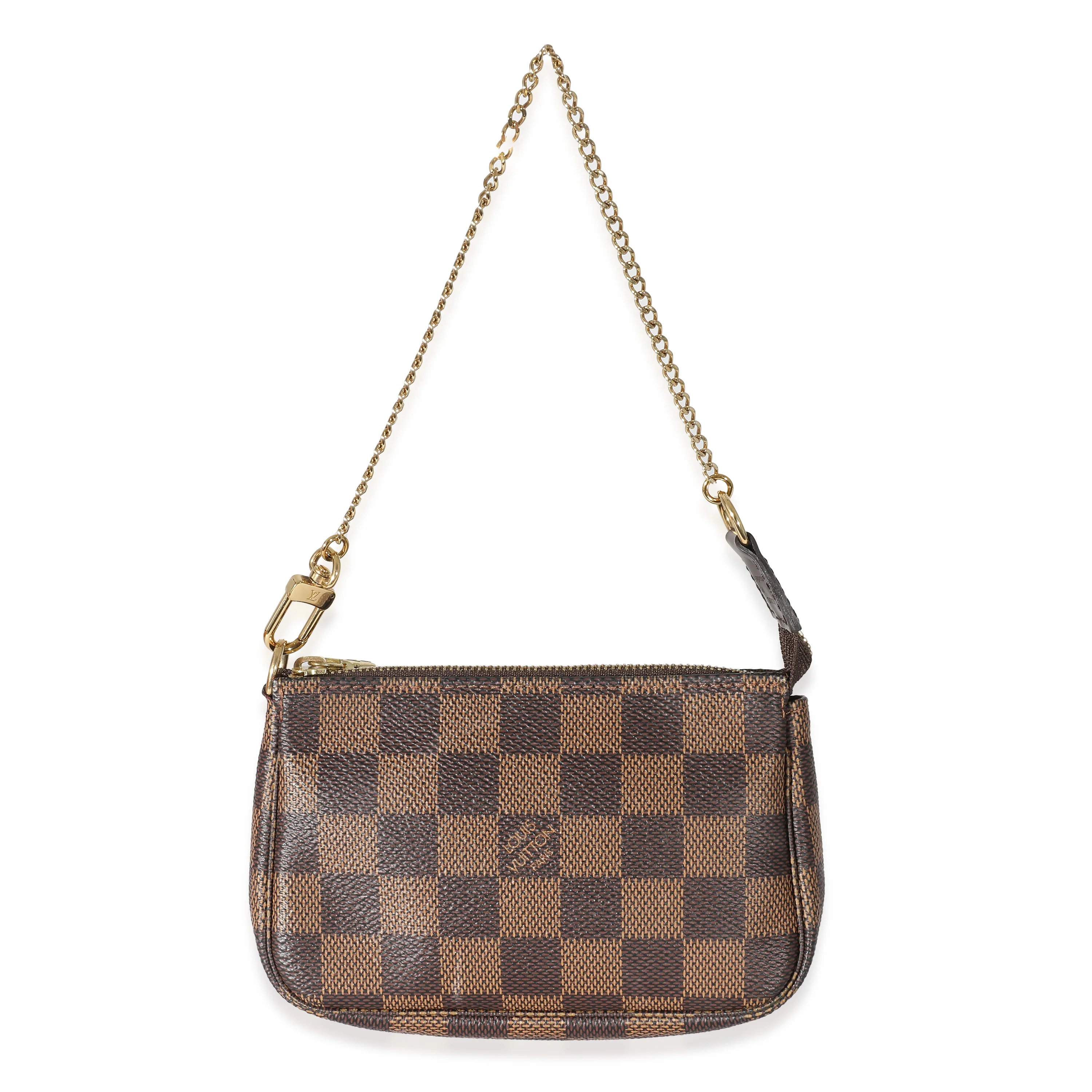 Louis Vuitton Damier Ebene Canvas Mini Pochette Accessoires