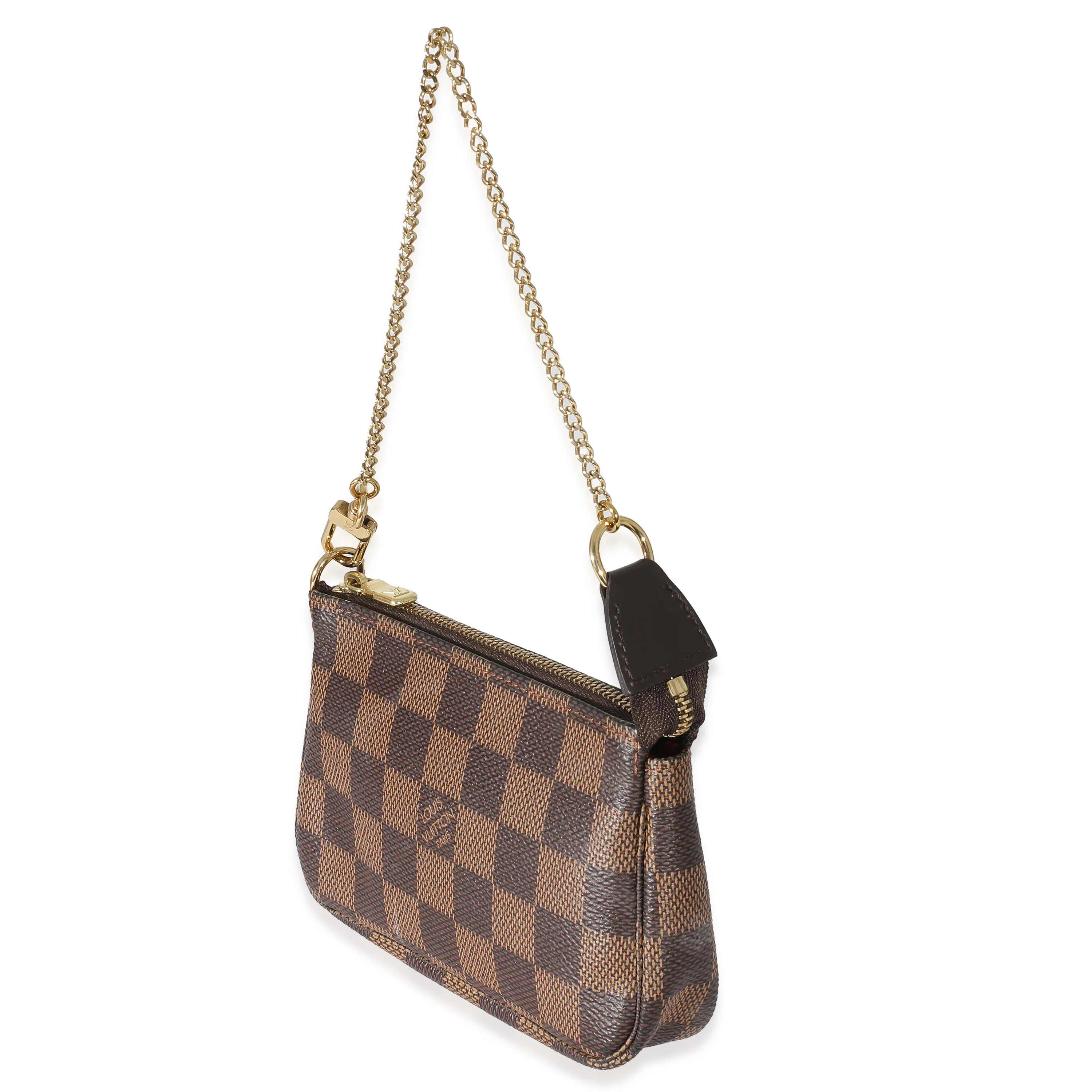 Louis Vuitton Damier Ebene Canvas Mini Pochette Accessoires - Image 2