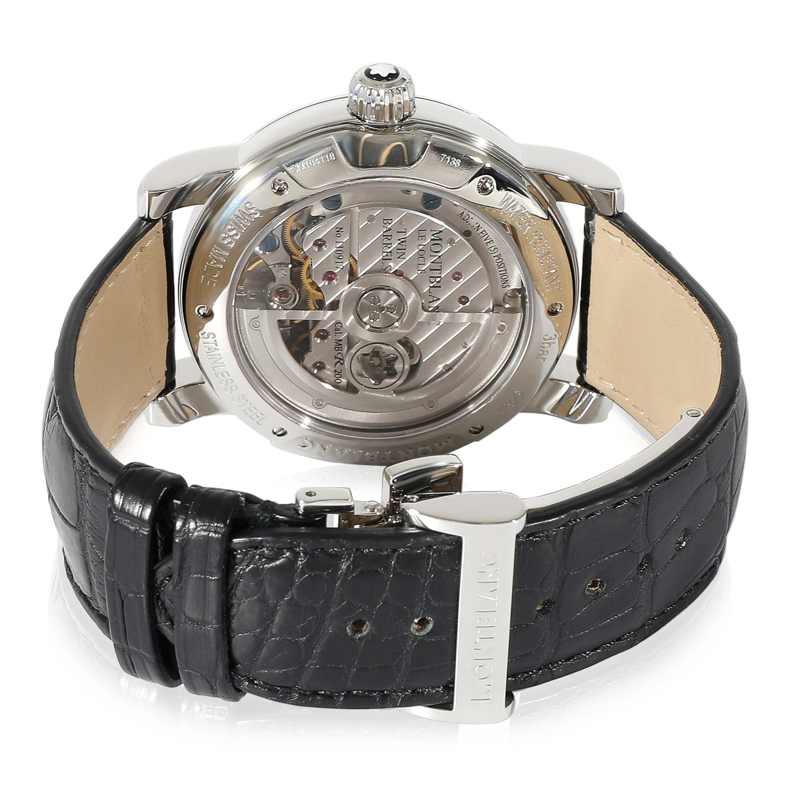 Montblanc Nicolas Rieussec 106595 Mens Watch in Stainless Steel - Image 4
