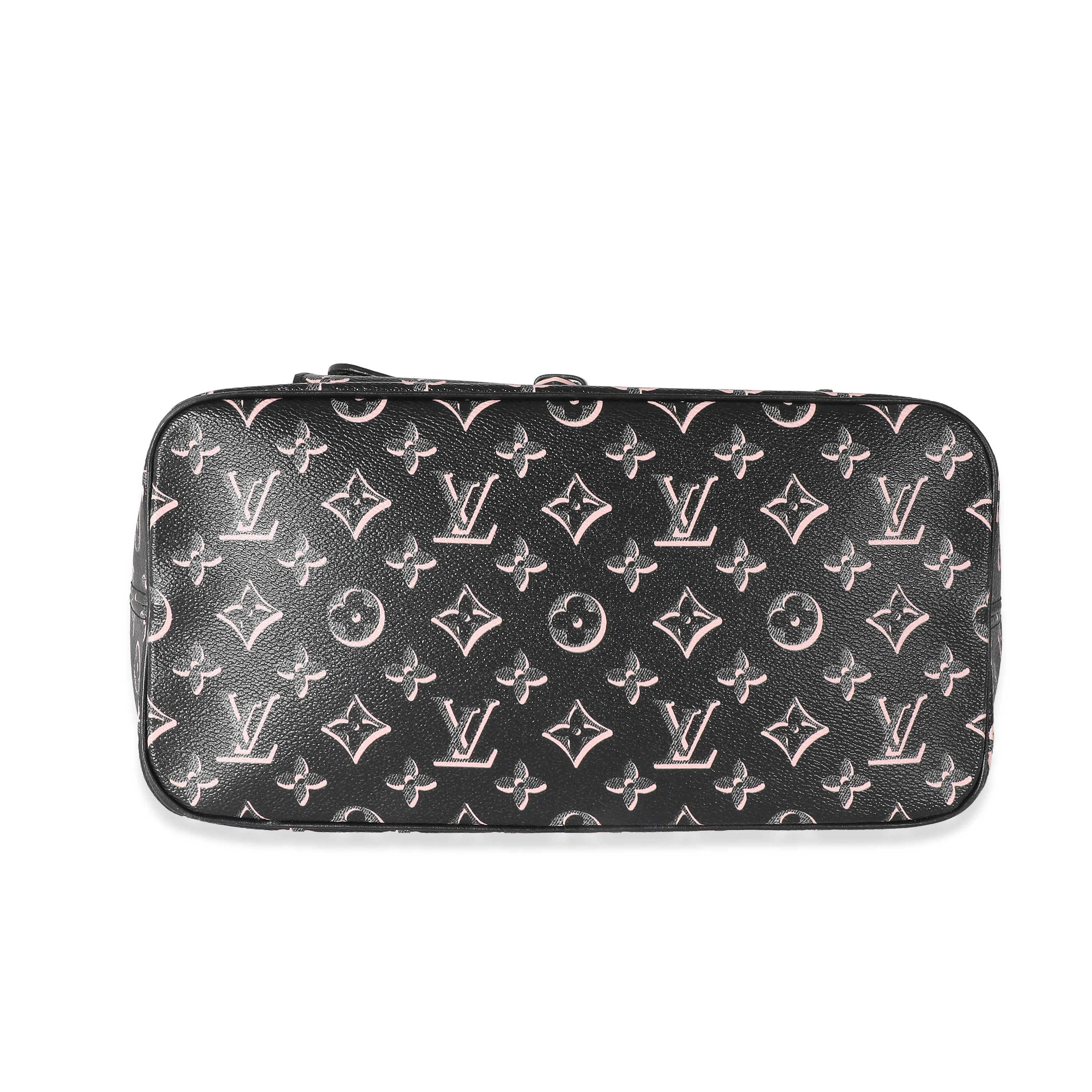 Louis Vuitton Black Pink Monogram Canvas Fall For You Neverfull MM - Image 3