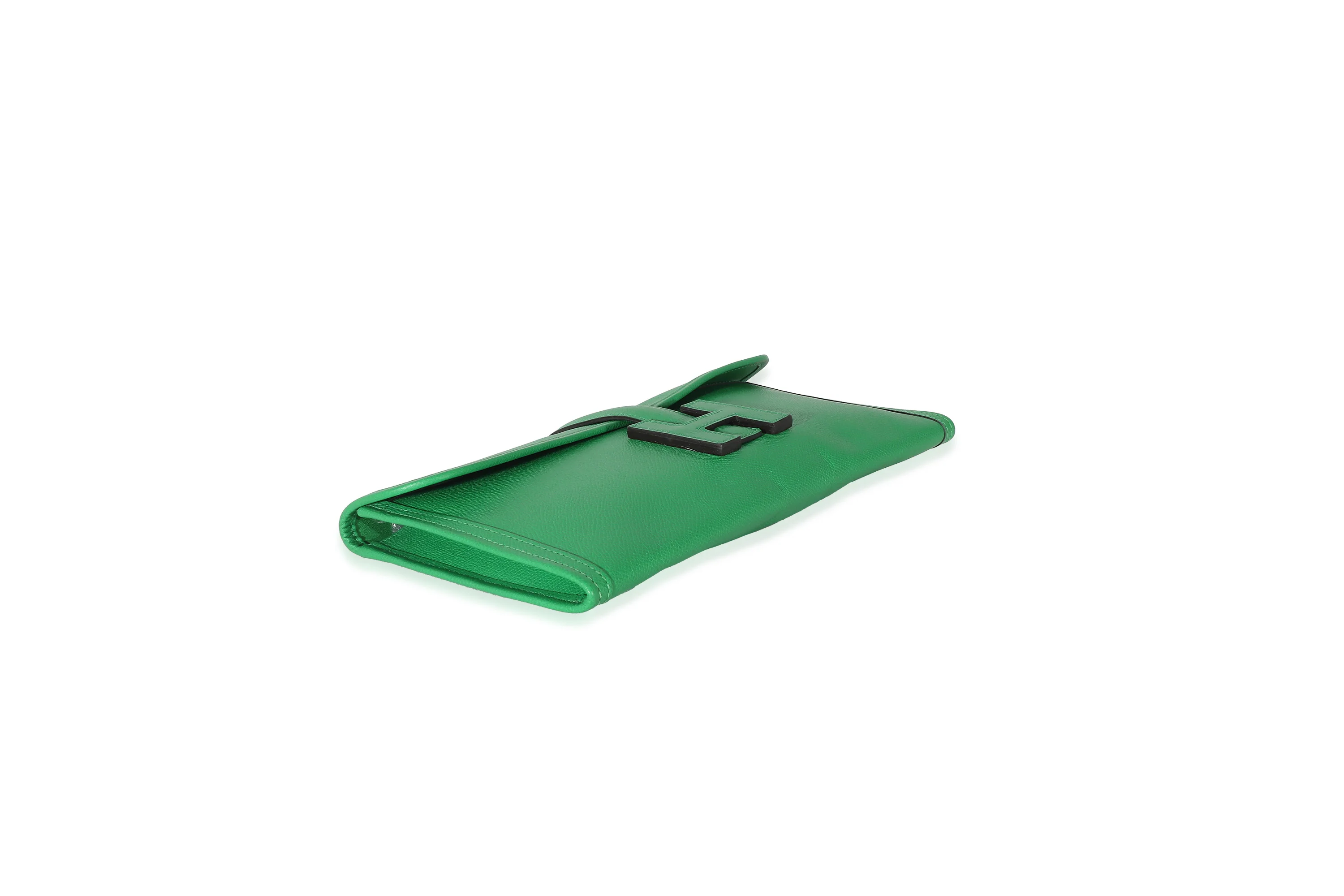 Hermes Epsom Bamboo Elan Jige Clutch 29 - Image 7