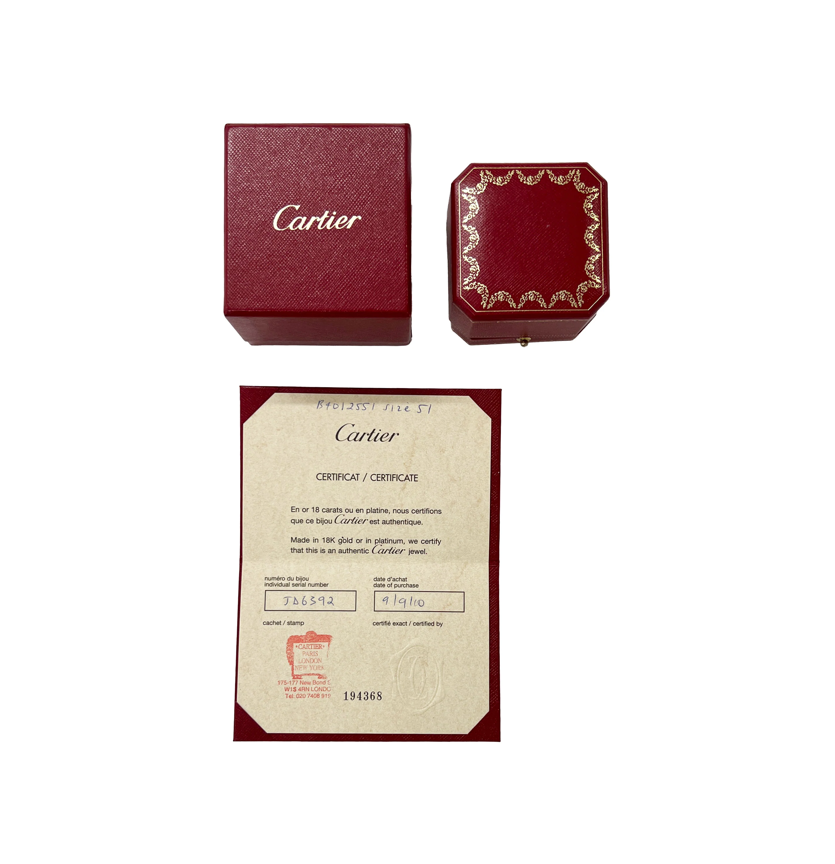 1895 2.5mm Wedding Band in Platinum - Image 5