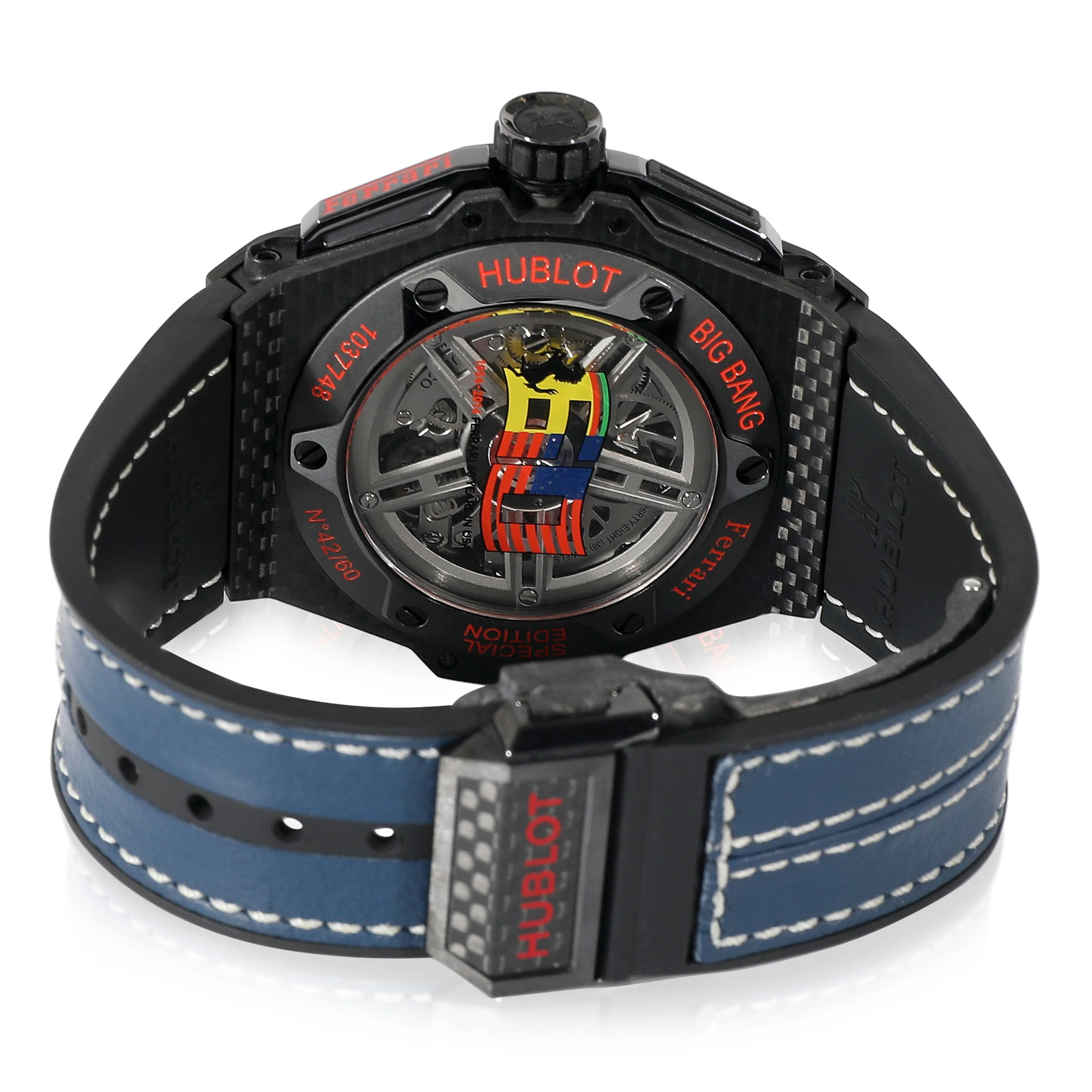 Big Bang Ferrari 401.QX.0123.VR.FSX14 Mens Watch in  Carbon Fiber - Image 4