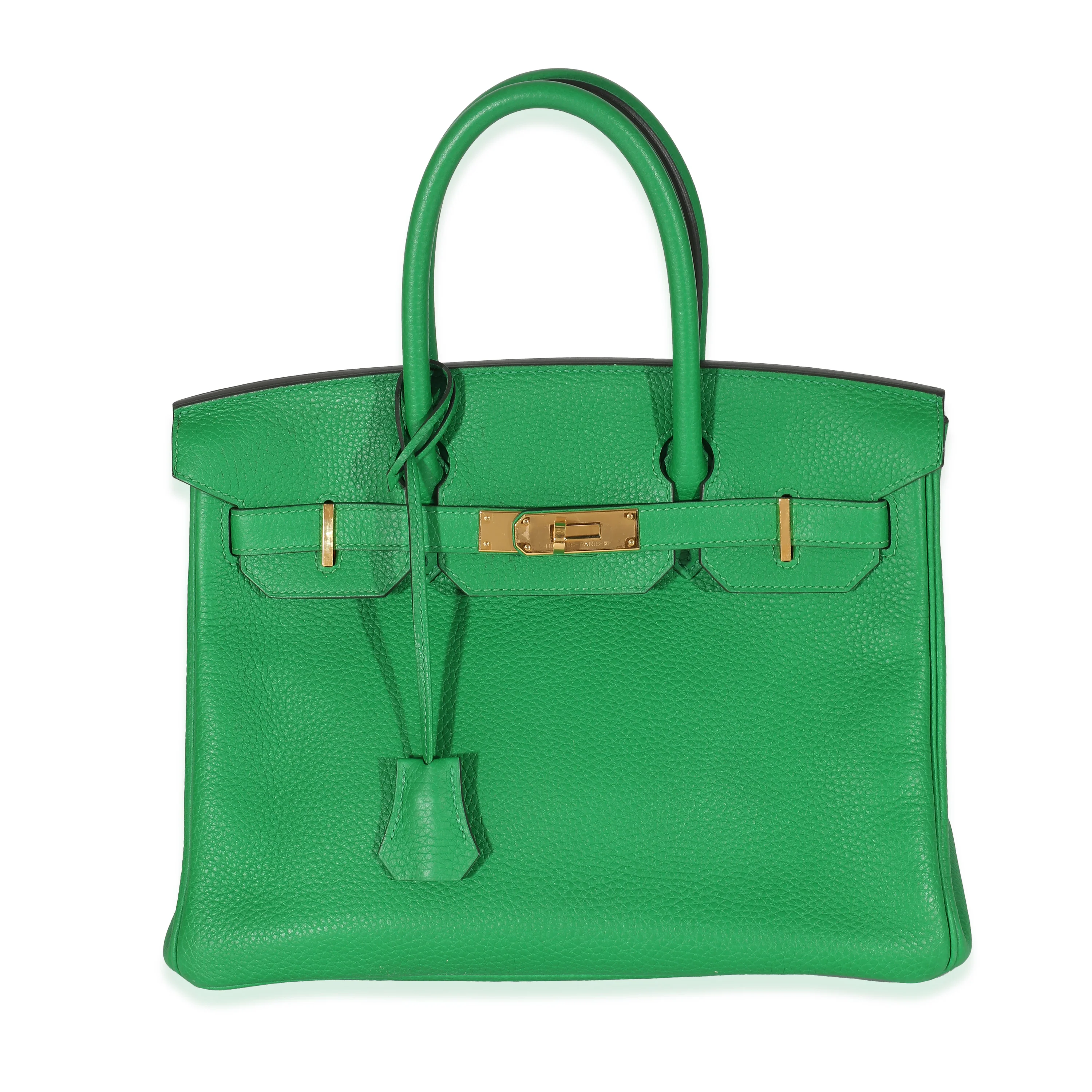 Hermes Bambou Clemence Birkin 30 GHW