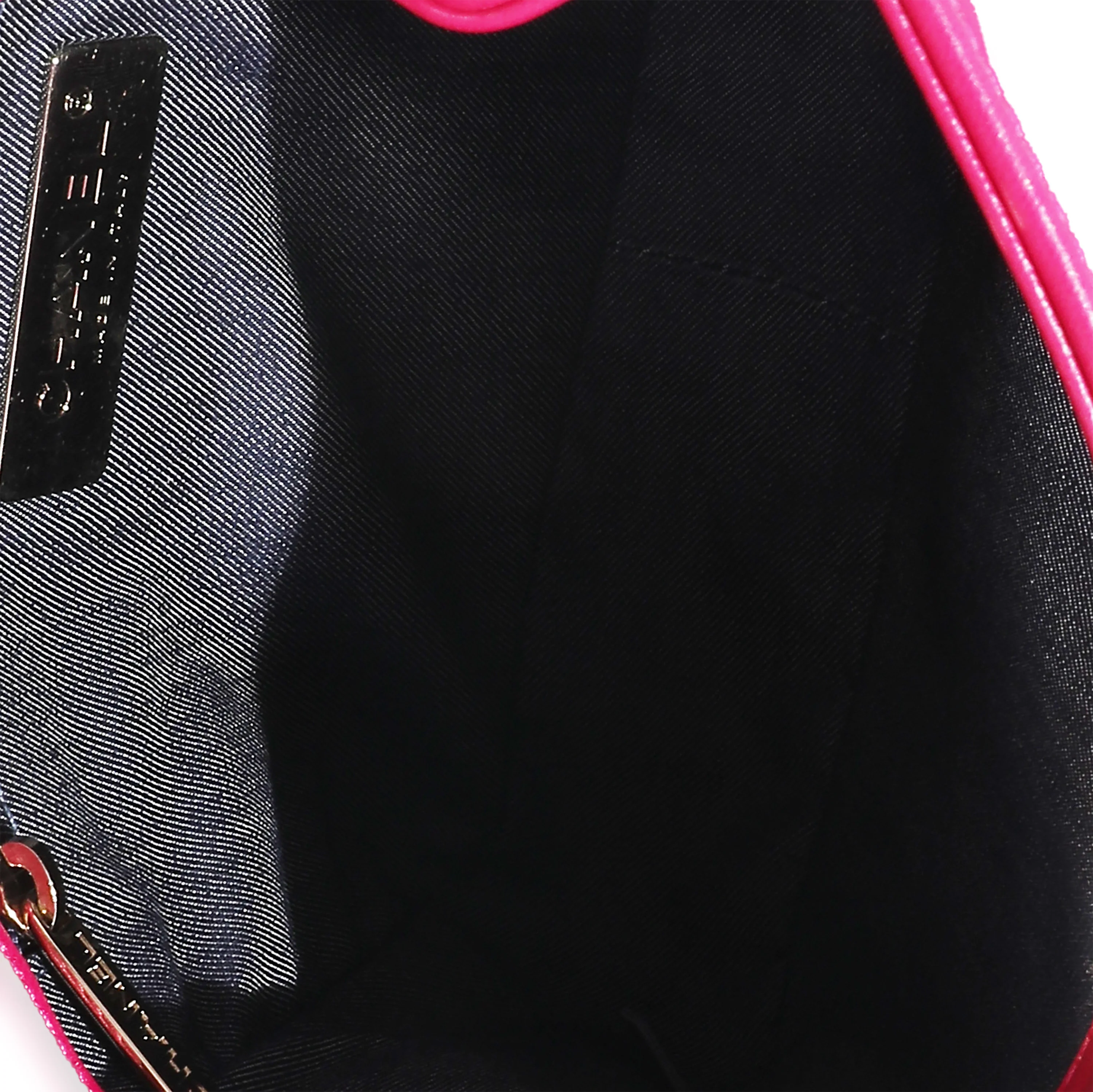 Chanel Pink Lambskin CC Mania Flap Bag - Image 8