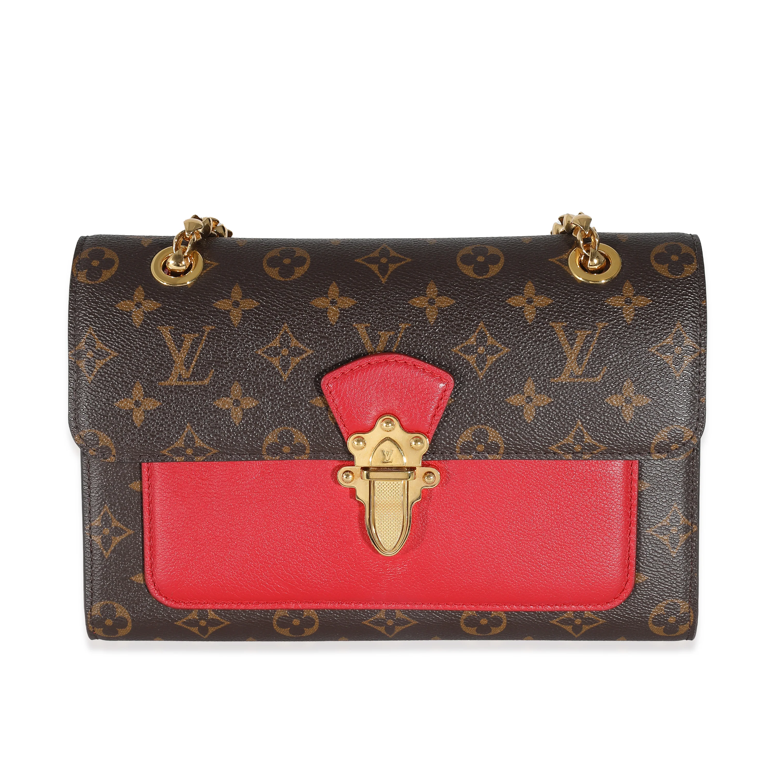 Louis Vuitton Cherry Monogram Canvas Victoire Chain Bag