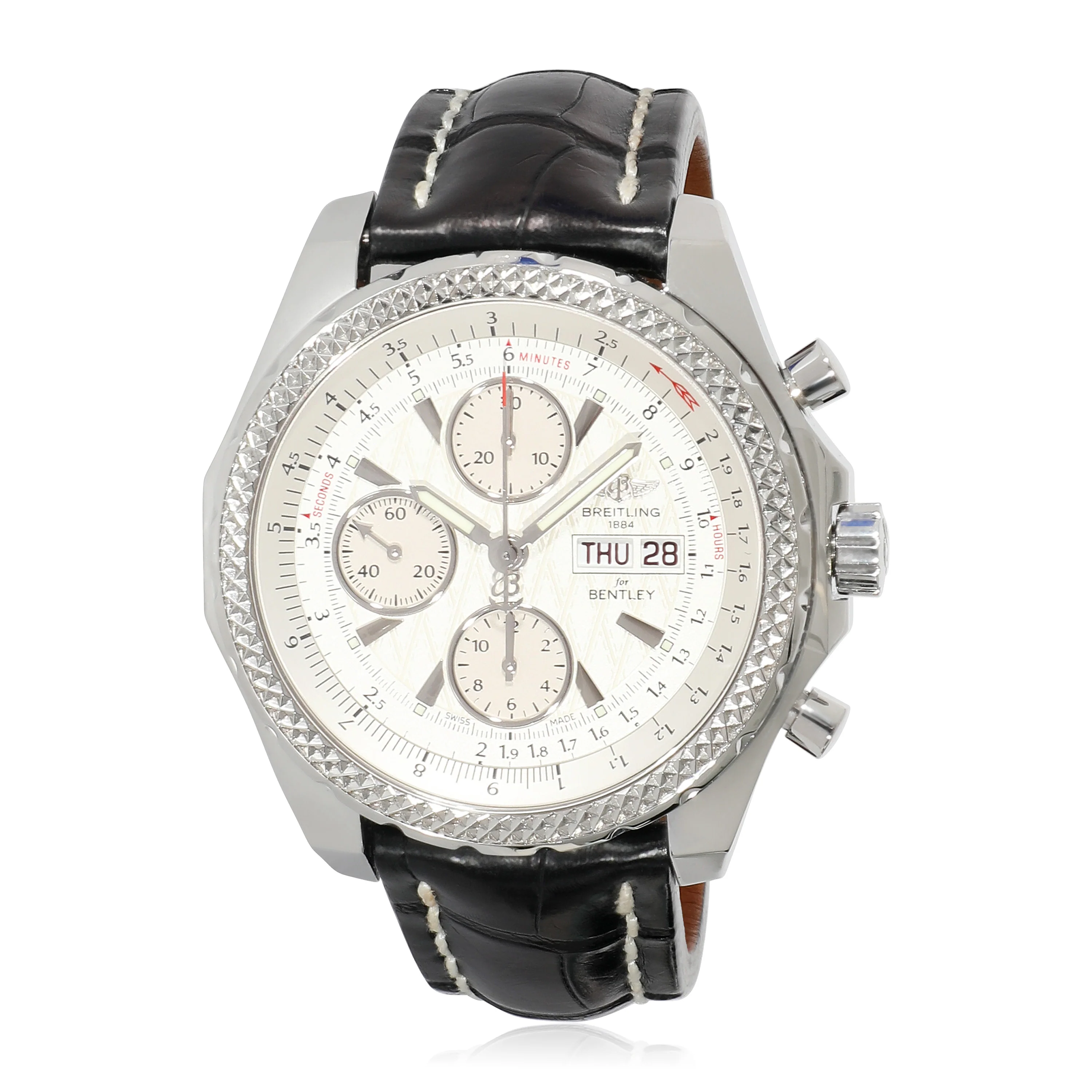 Breitling Bentley A13362 Mens Watch in  Stainless Steel