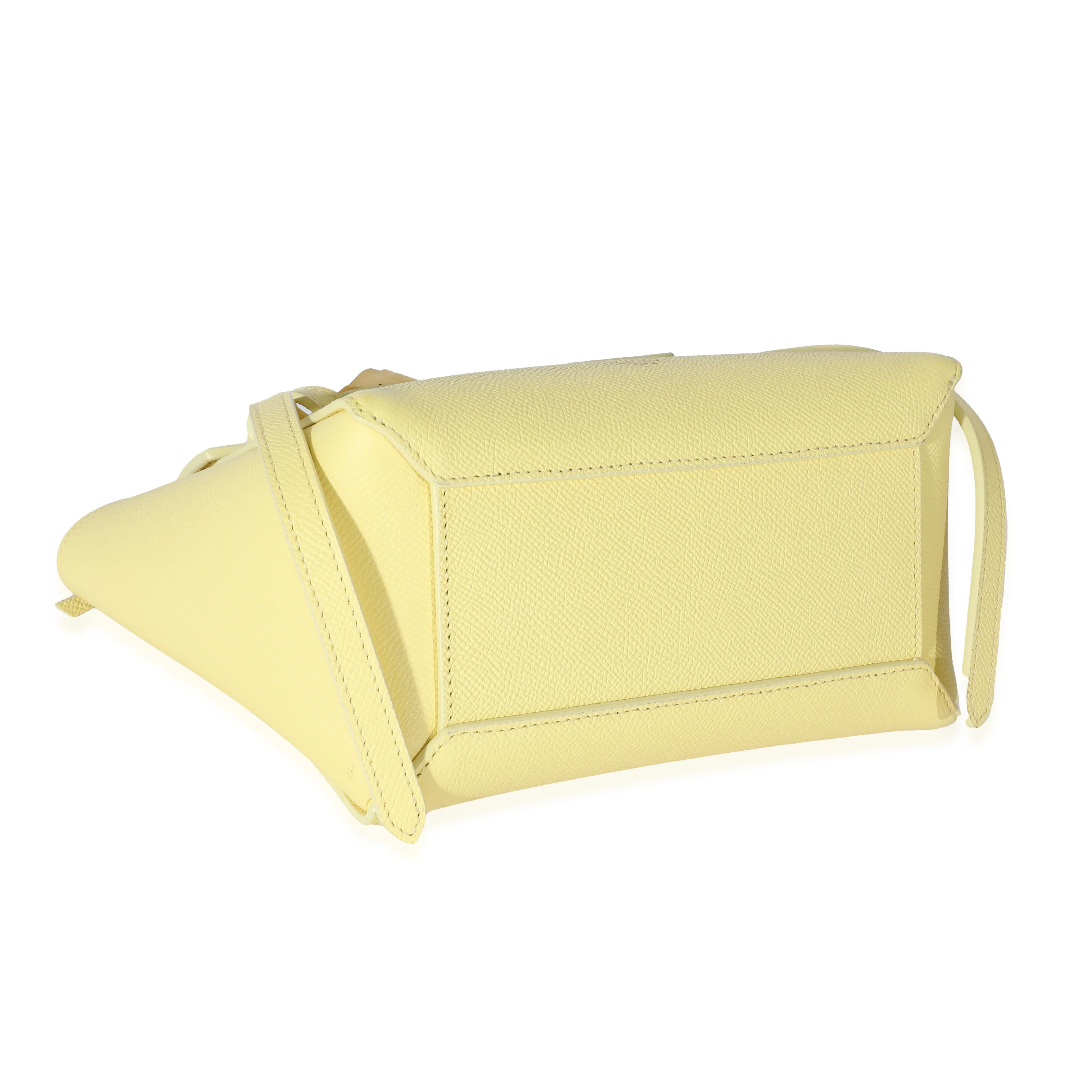Citron Grained Calfskin Nano Belt Bag - Image 6