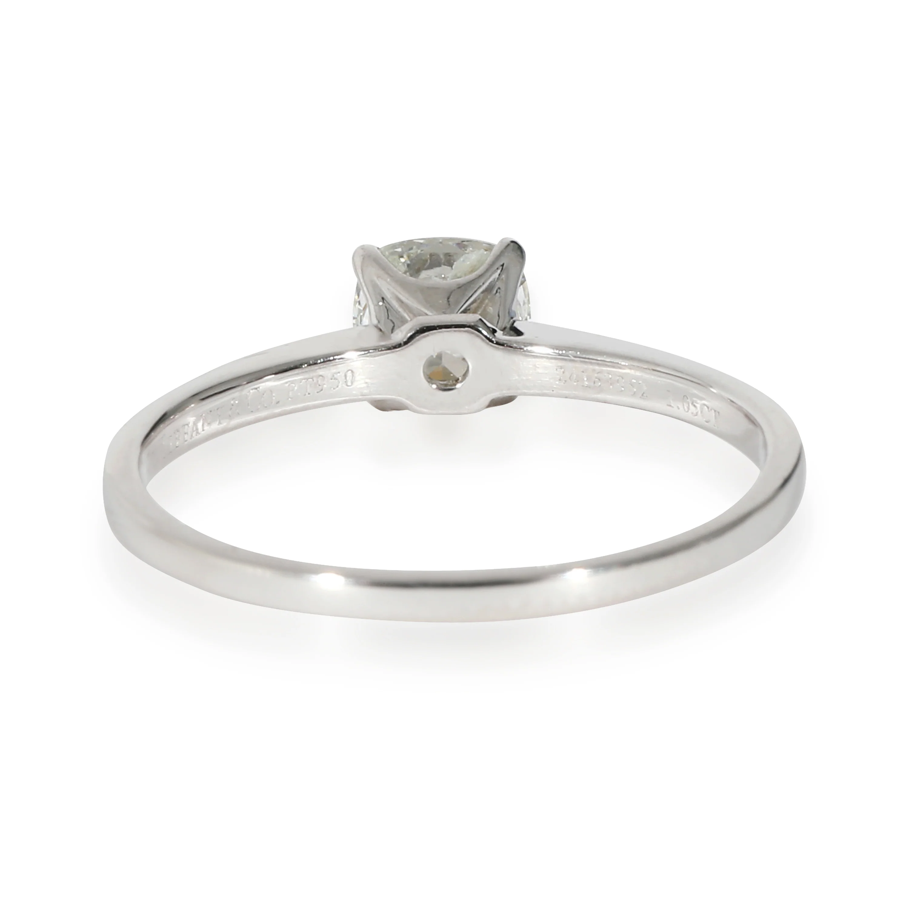 Tiffany & Co. Novo Diamond Engagement Ring in Platinum G VS2 1.21 CTW - Image 3
