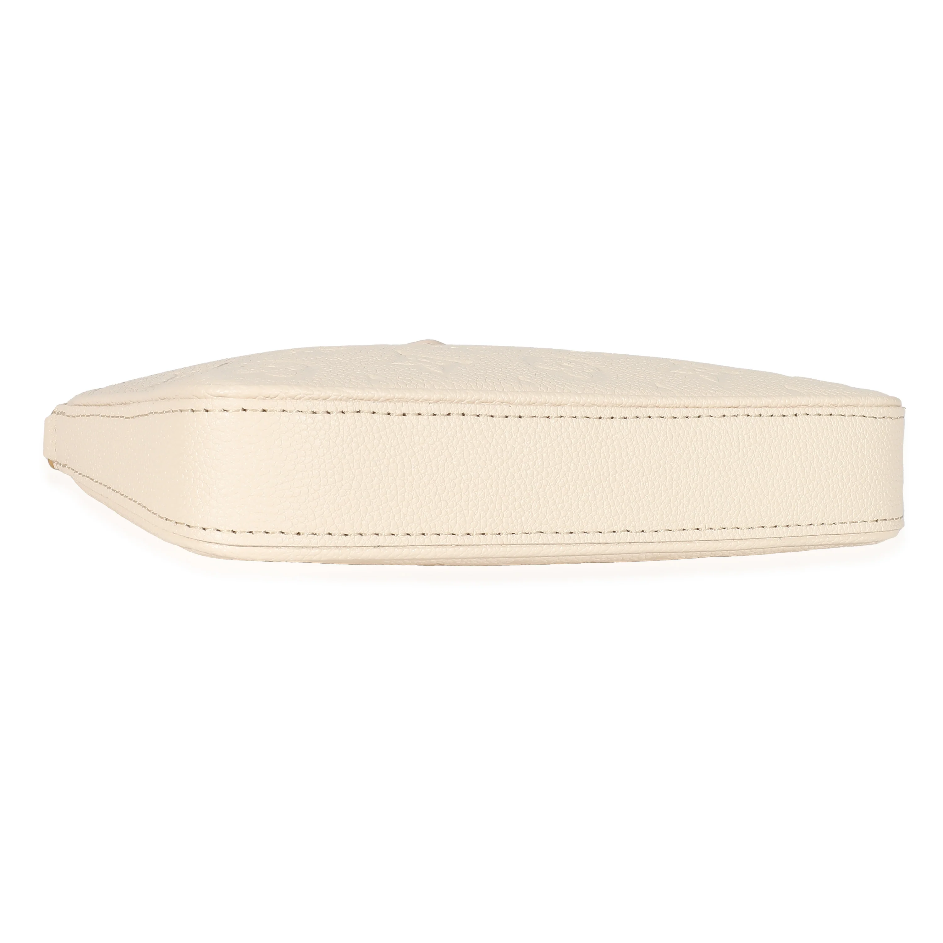 Louis Vuitton Cream Monogram Empreinte Easy Pouch On Strap - Image 3