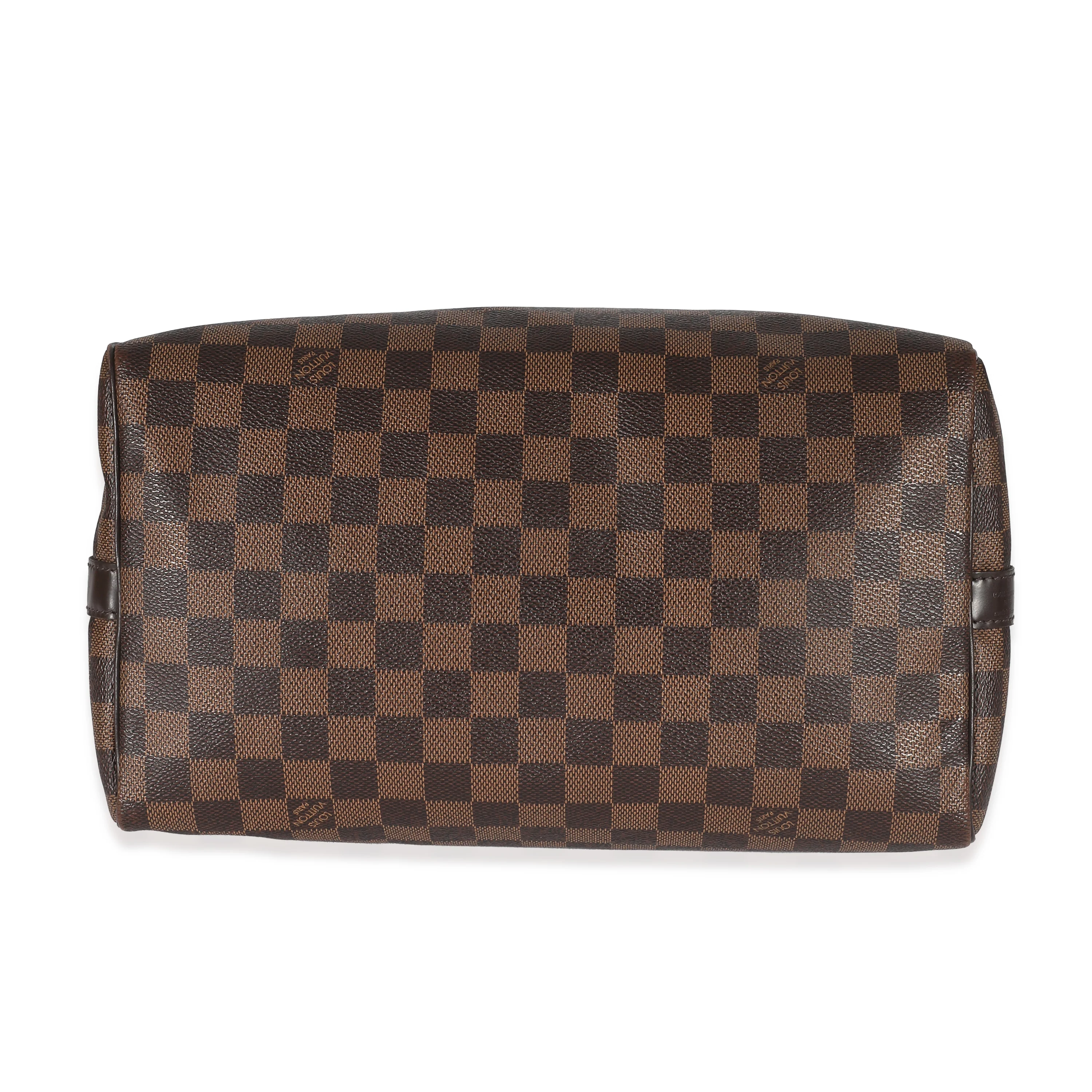 Louis Vuitton Damier Ebene Canvas Speedy Bandouliere 30 - Image 6